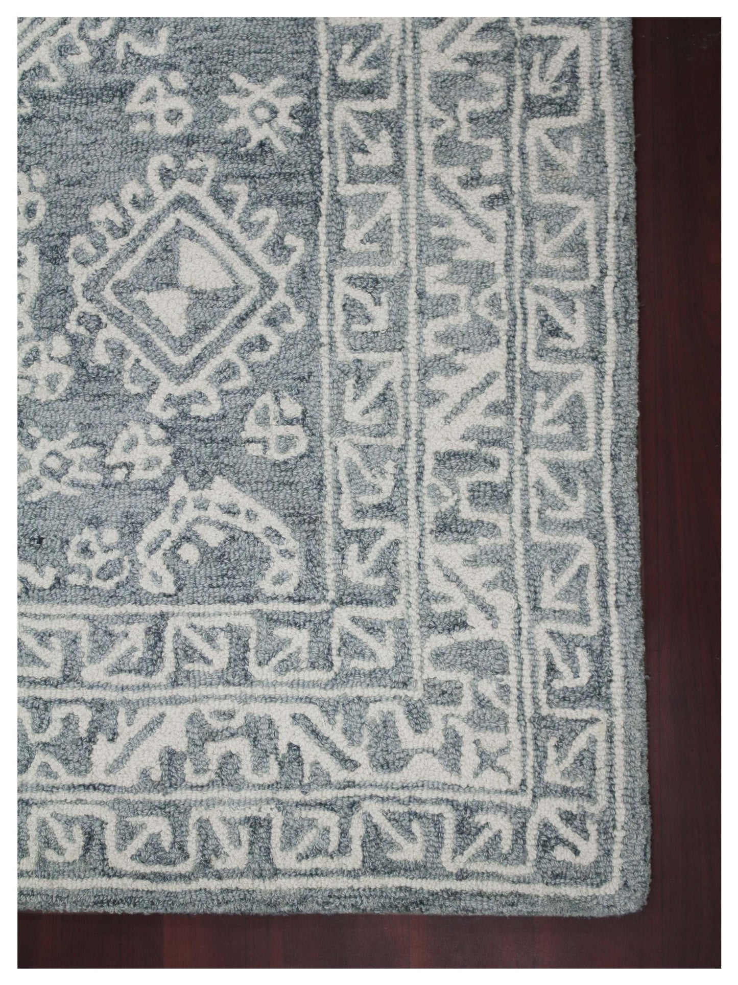 Limited BOWEN BO - 661 SLATE GRAY Traditional Tufted Rug - Rugs - Limited - Atlanta Designer Rugs