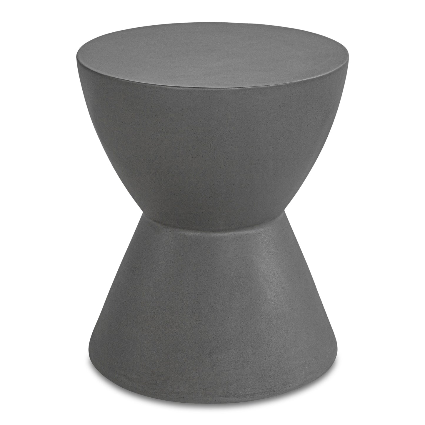 Moes Home Stools Hourglass Grey Contemporary Furniture