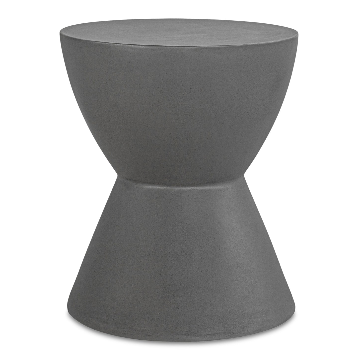 Moes Home Stools Hourglass Grey Contemporary Furniture