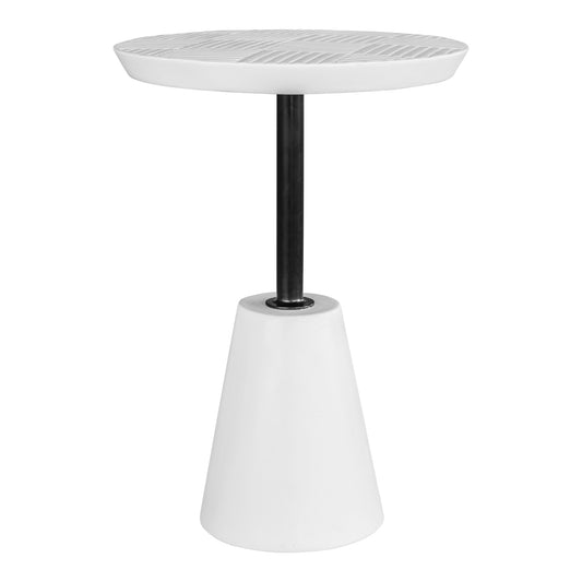 Moes Home Accent Tables Foundation White Contemporary Furniture