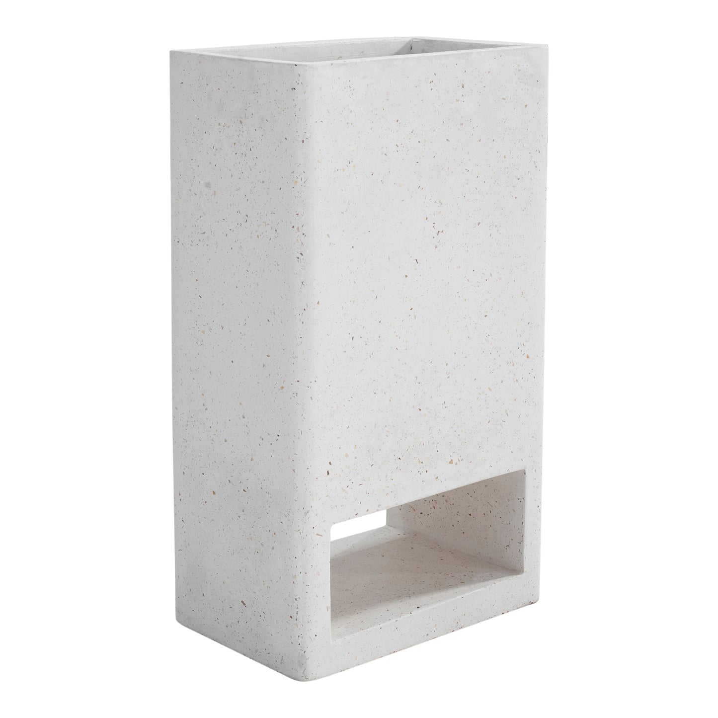 Moes Home Planters Bristol White Contemporary Furniture