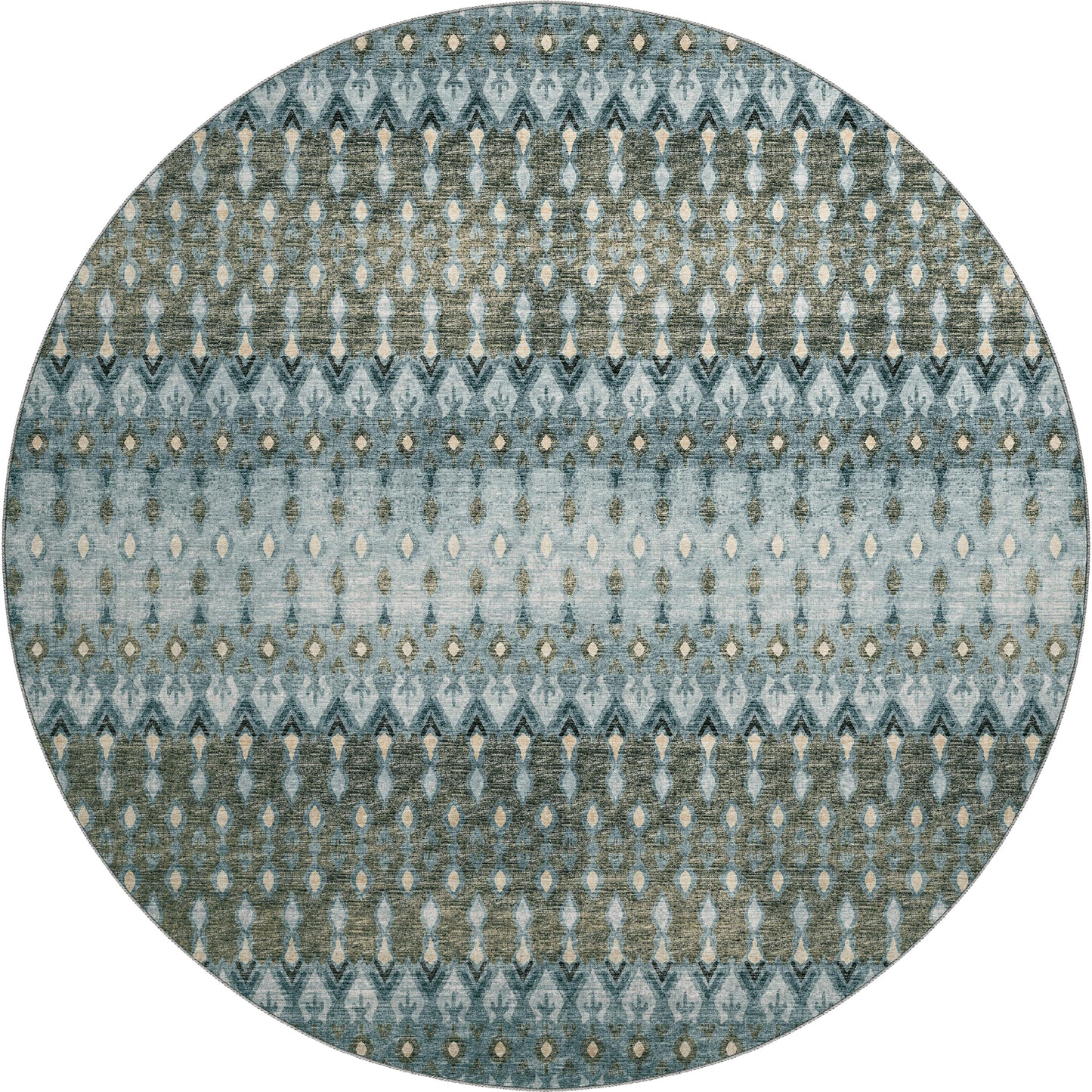 Dalyn Rugs Brisbane BR1 Mineral Blue Bohemian Machine Made Rug