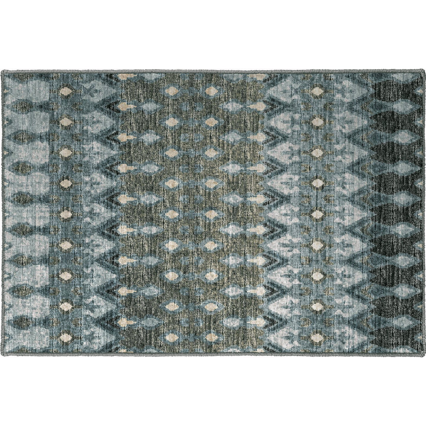 Dalyn Rugs Brisbane BR1 Mineral Blue Bohemian Machine Made Rug