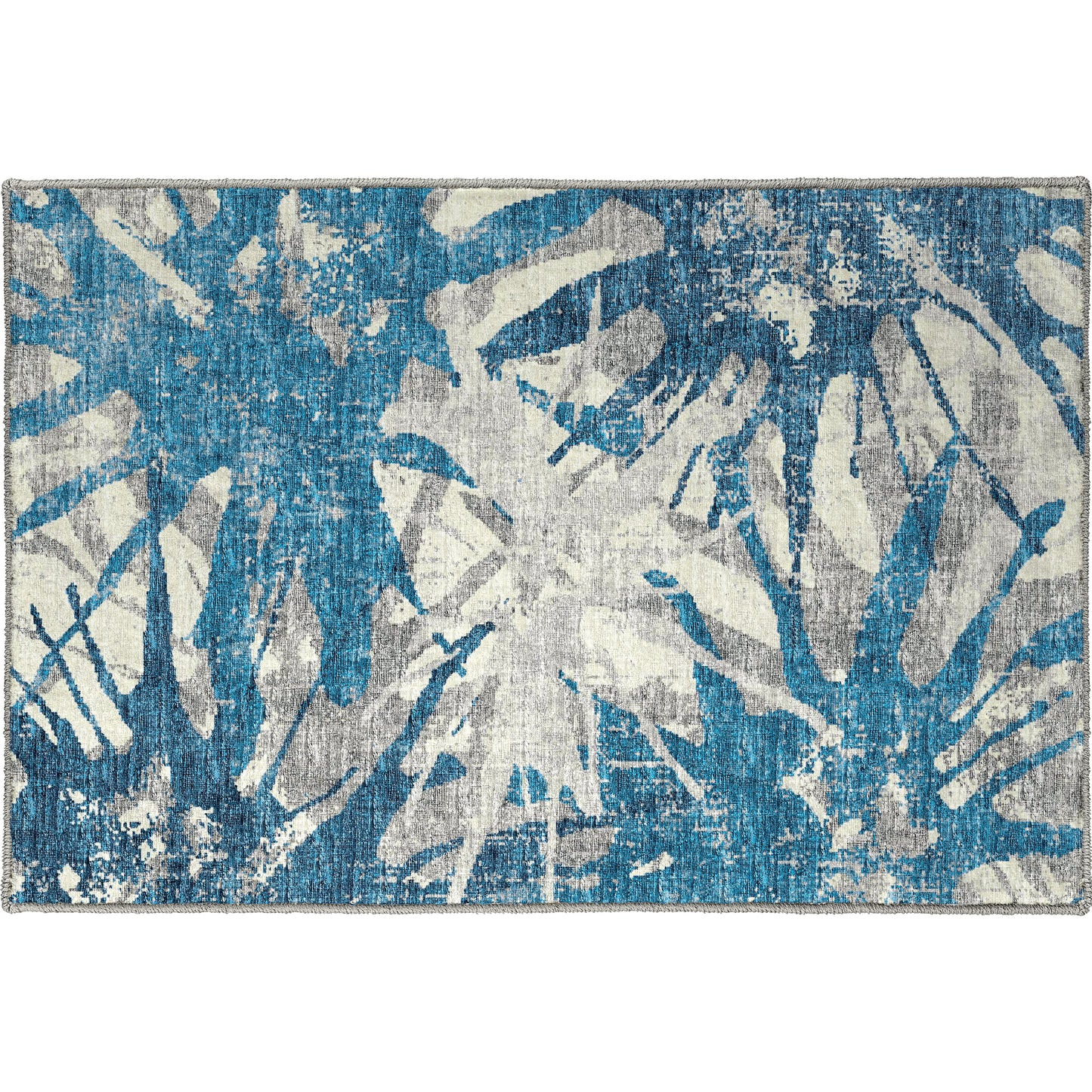 Dalyn Rugs Brisbane BR6 Cobalt Contemporary Machine Made Rug