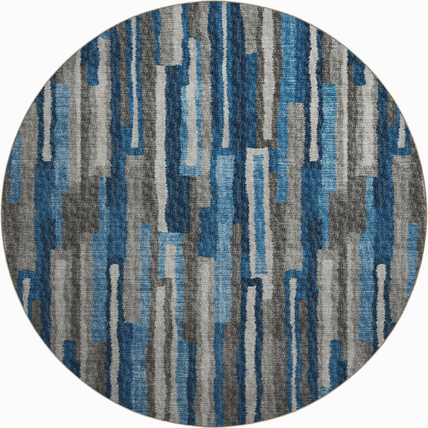 Dalyn Rugs Brisbane BR7 Navy Contemporary Machine Made Rug