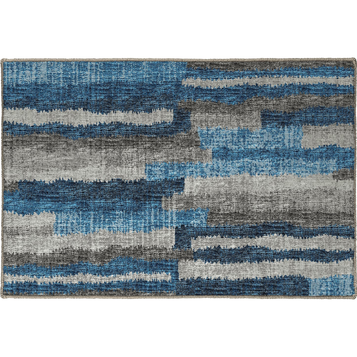 Dalyn Rugs Brisbane BR7 Navy Contemporary Machine Made Rug