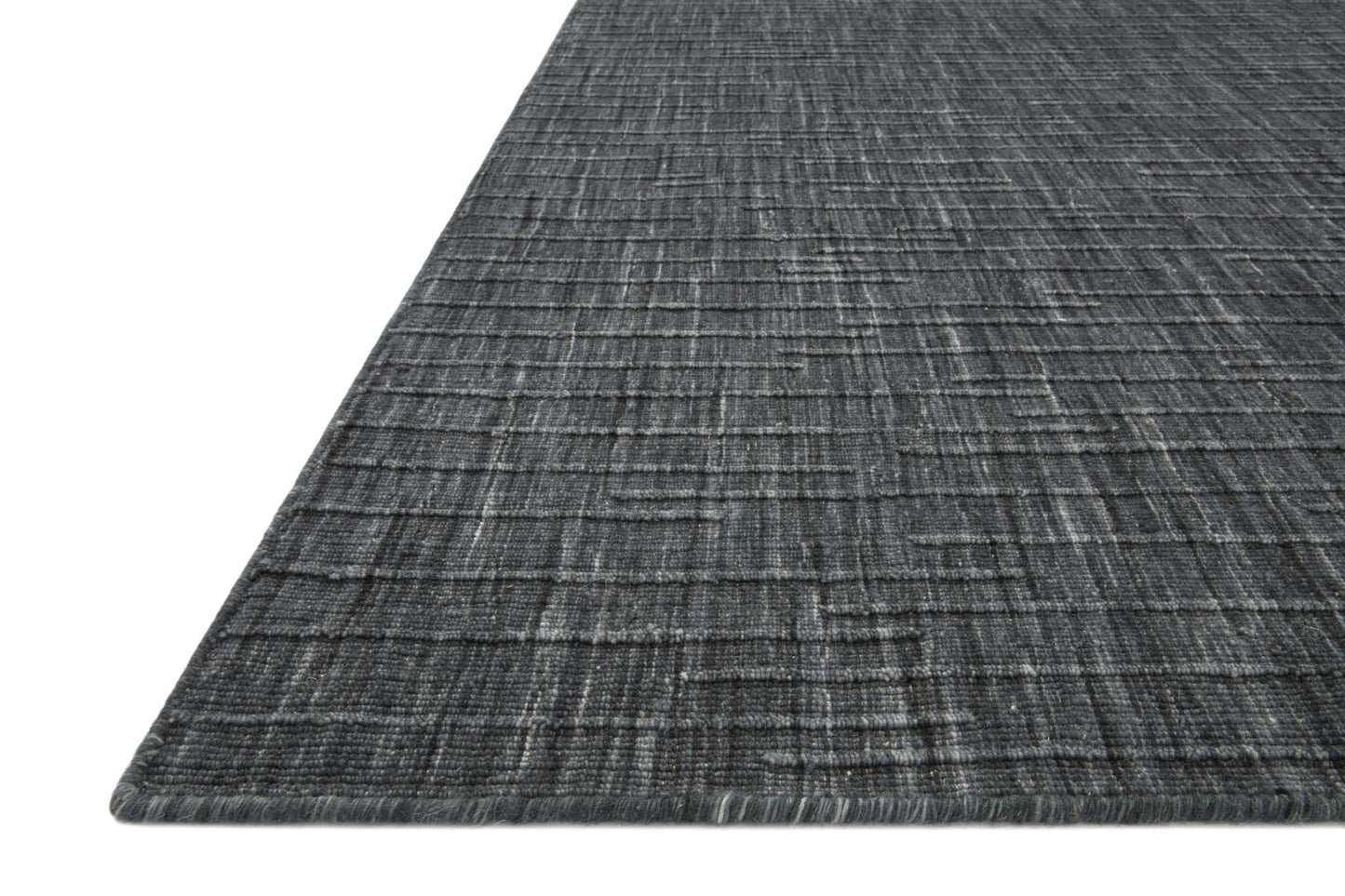 Loloi Brooks BRO - 01 Ink Contemporary Hand Woven Rug - Rugs - Loloi - Atlanta Designer Rugs