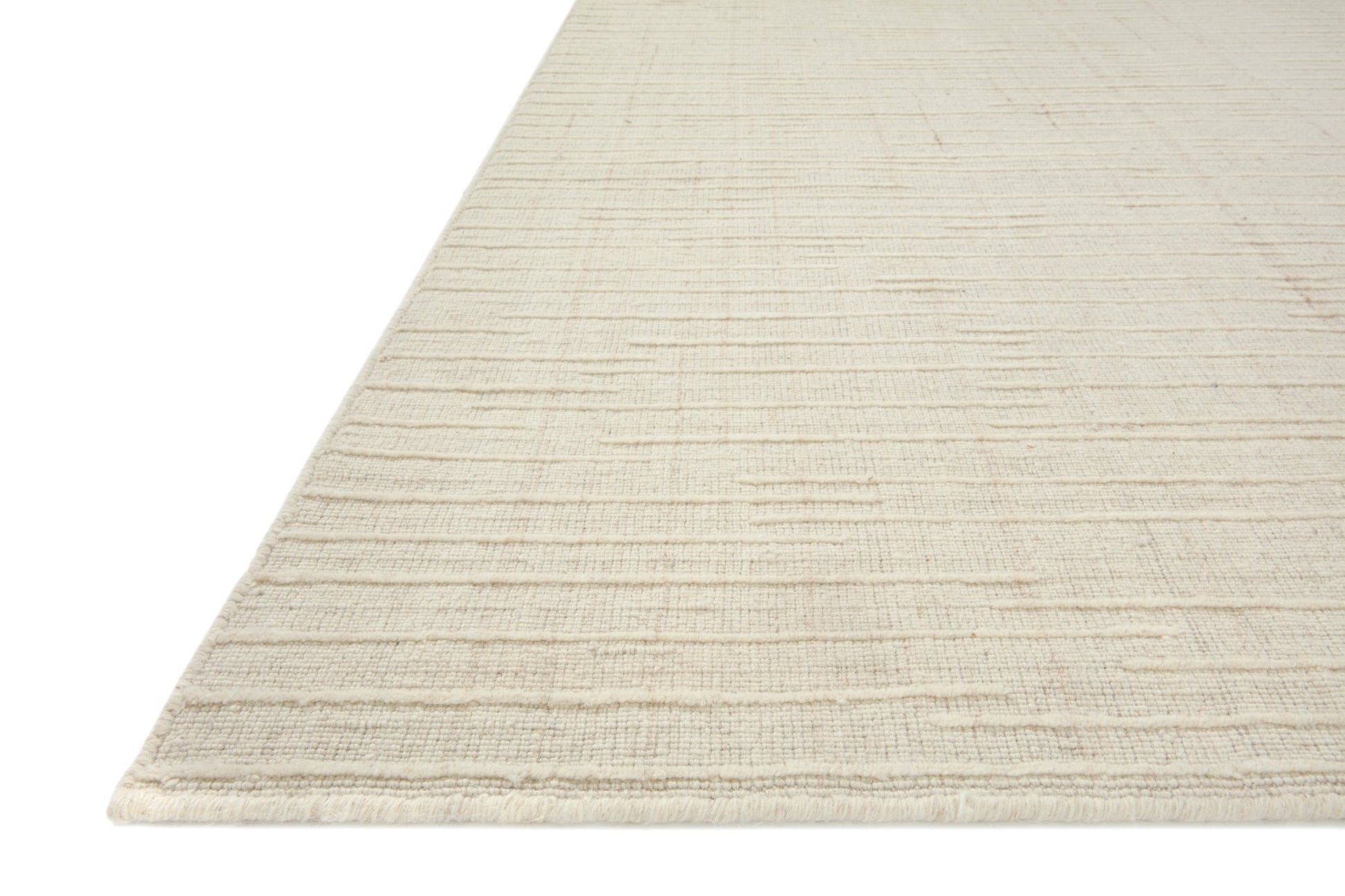 Loloi Brooks BRO - 01 Ivory Contemporary Hand Woven Rug - Rugs - Loloi - Atlanta Designer Rugs