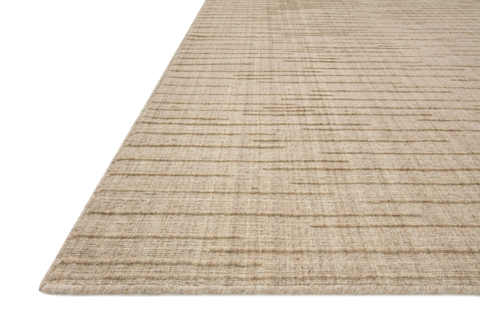 Loloi Brooks BRO - 01 Oatmeal Contemporary Hand Woven Rug - Rugs - Loloi - Atlanta Designer Rugs