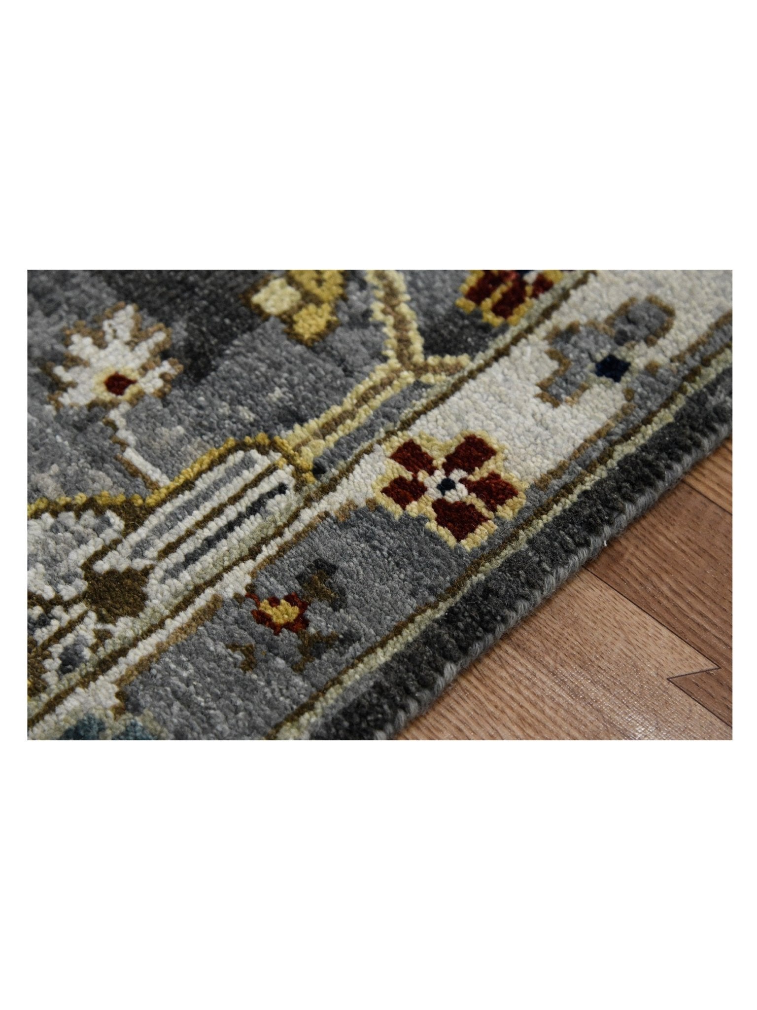 Limited Bailee BNS - 430 DEEP SILVER Traditional Knotted Rug - Rugs - Limited - Atlanta Designer Rugs