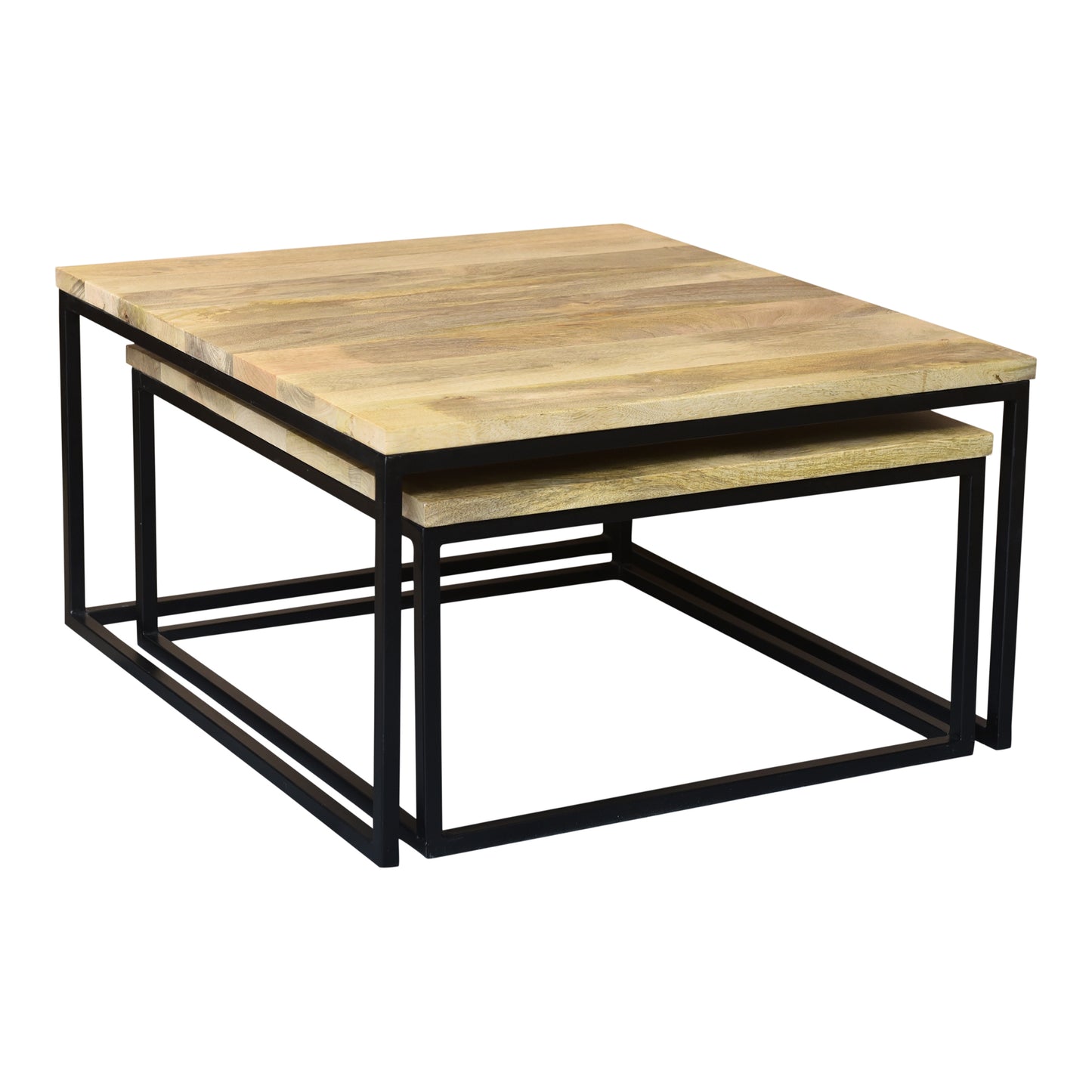 Moes Home Coffee Tables HOLLIS Natural Industrial Furniture