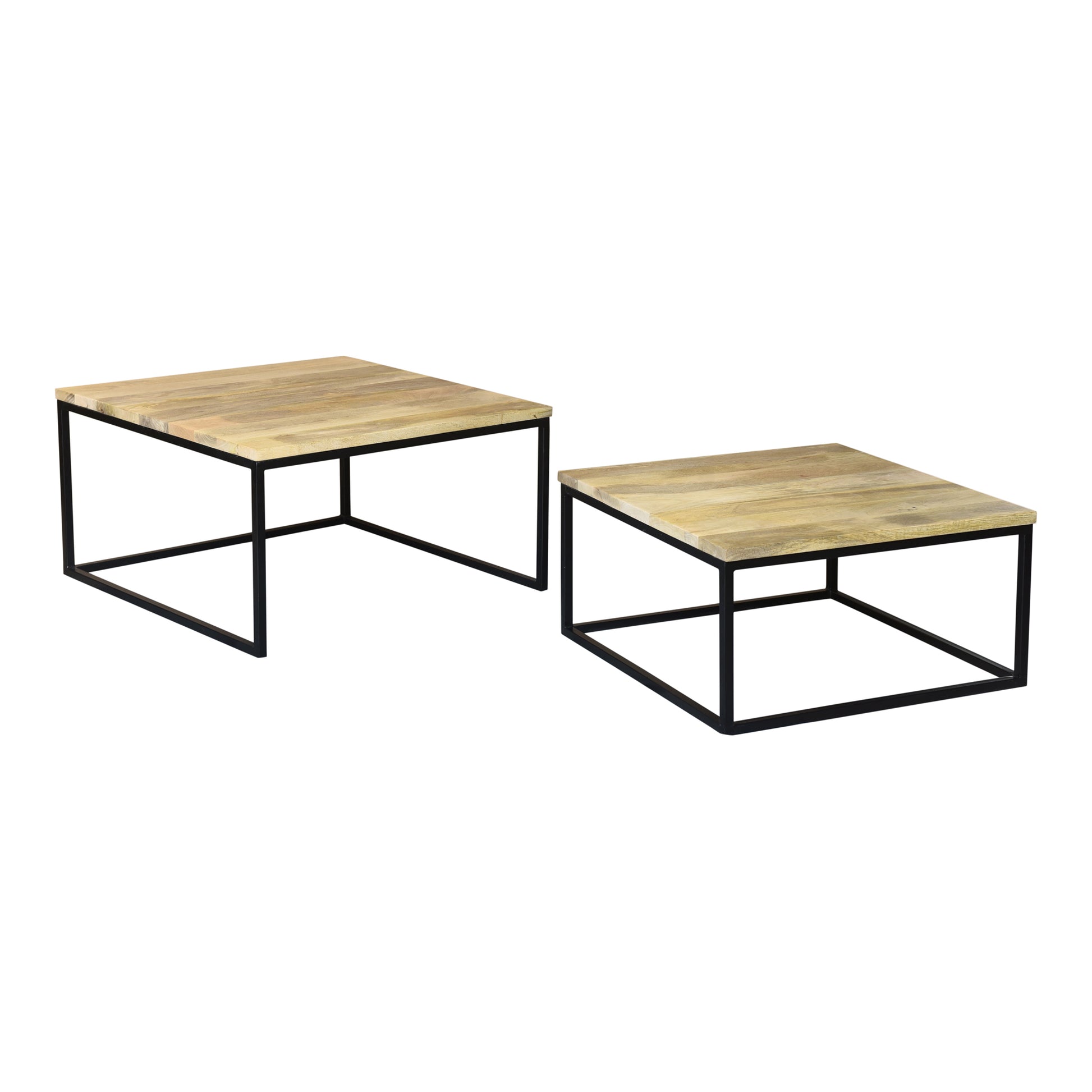 Moes Home Coffee Tables HOLLIS Natural Industrial Furniture