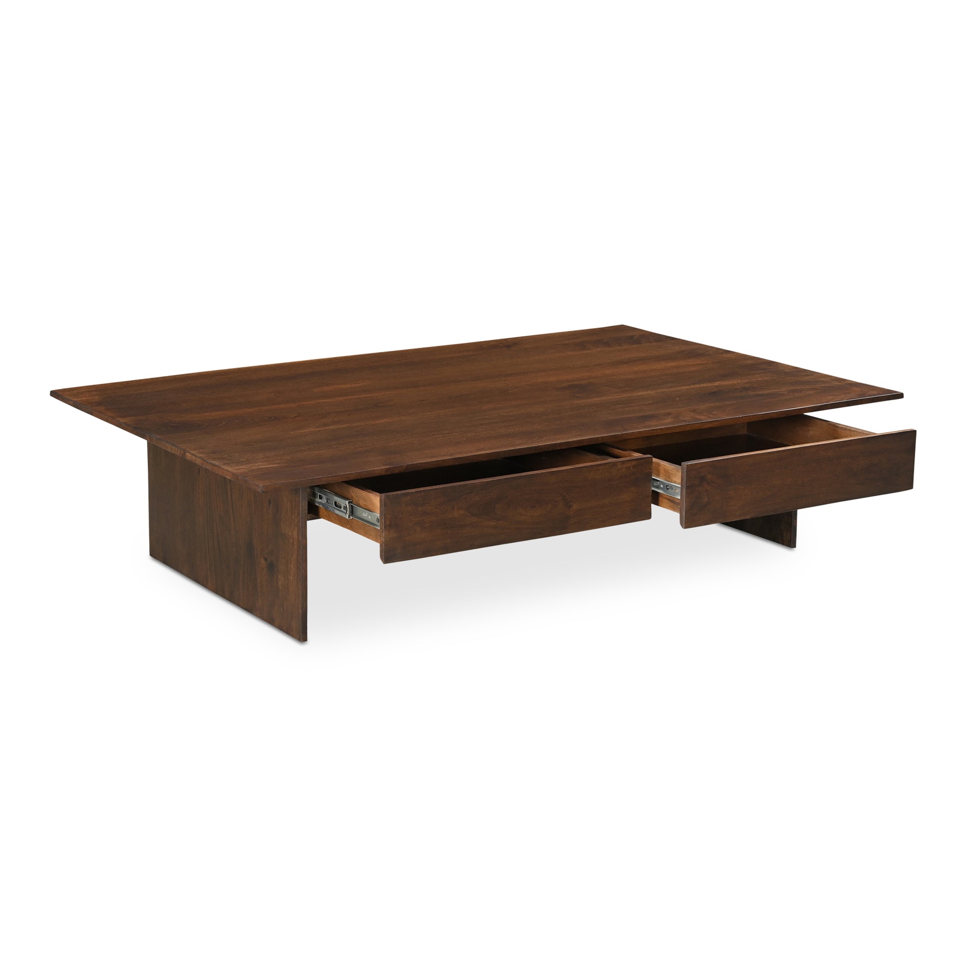 Moes Home Coffee Tables Everett Brown Modern Furniture