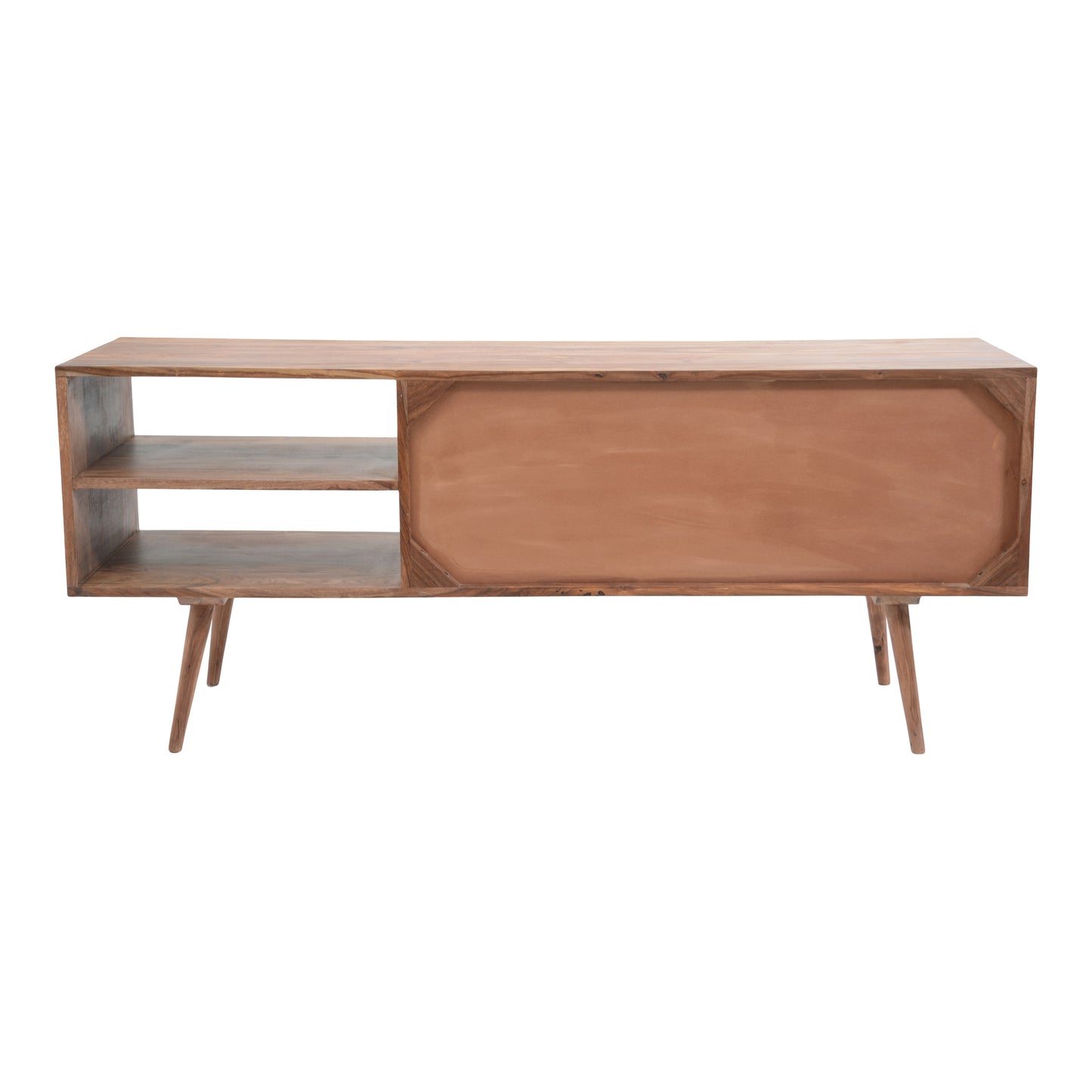 Moes Home Media Units O2 Natural Mid-Century Modern Furniture