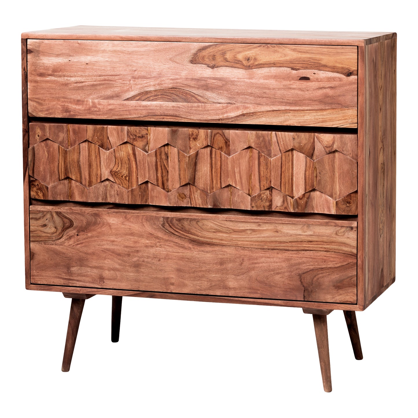 Moes Home Dressers O2 Natural Mid-Century Modern Furniture