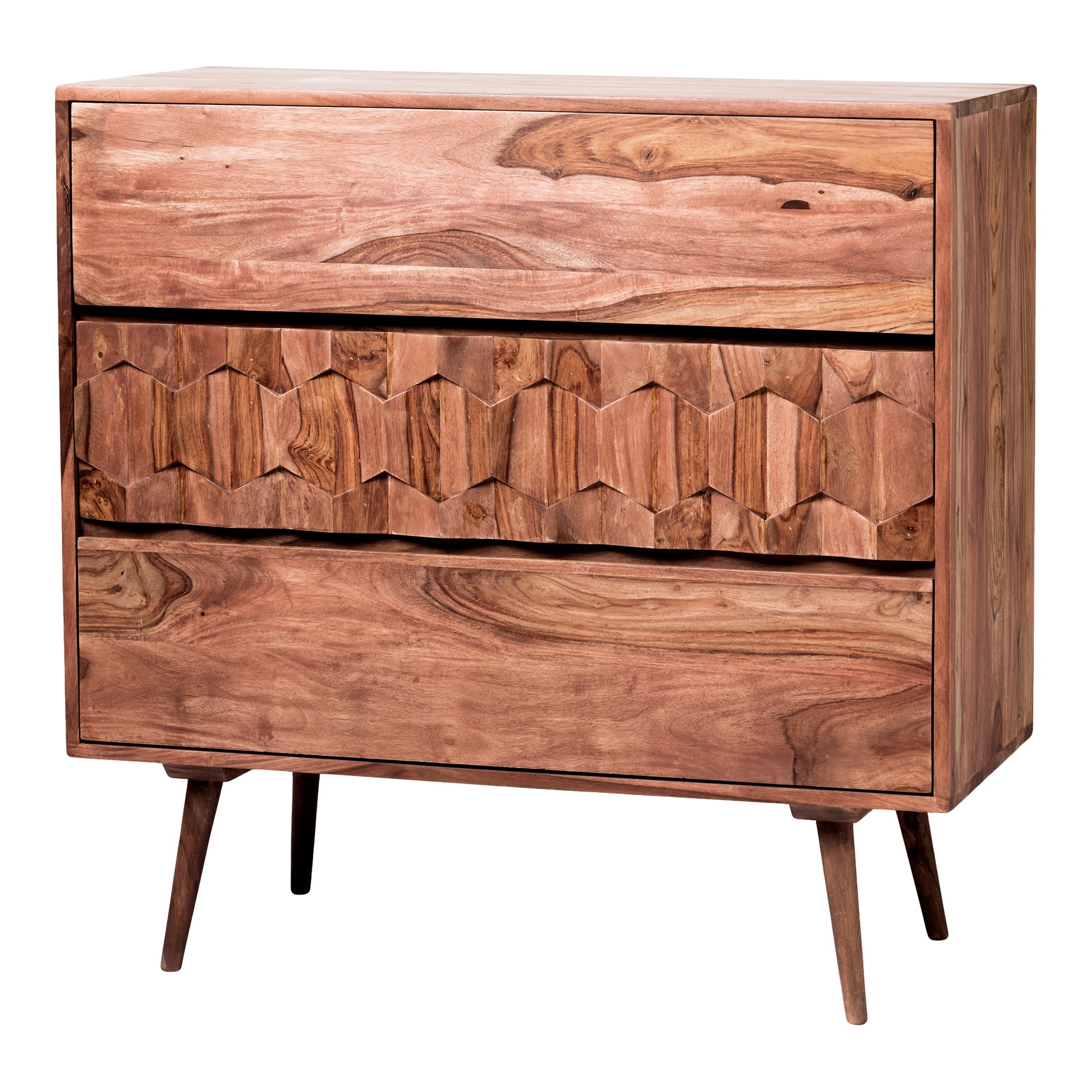 Moes Home Dressers O2 Natural Mid-Century Modern Furniture