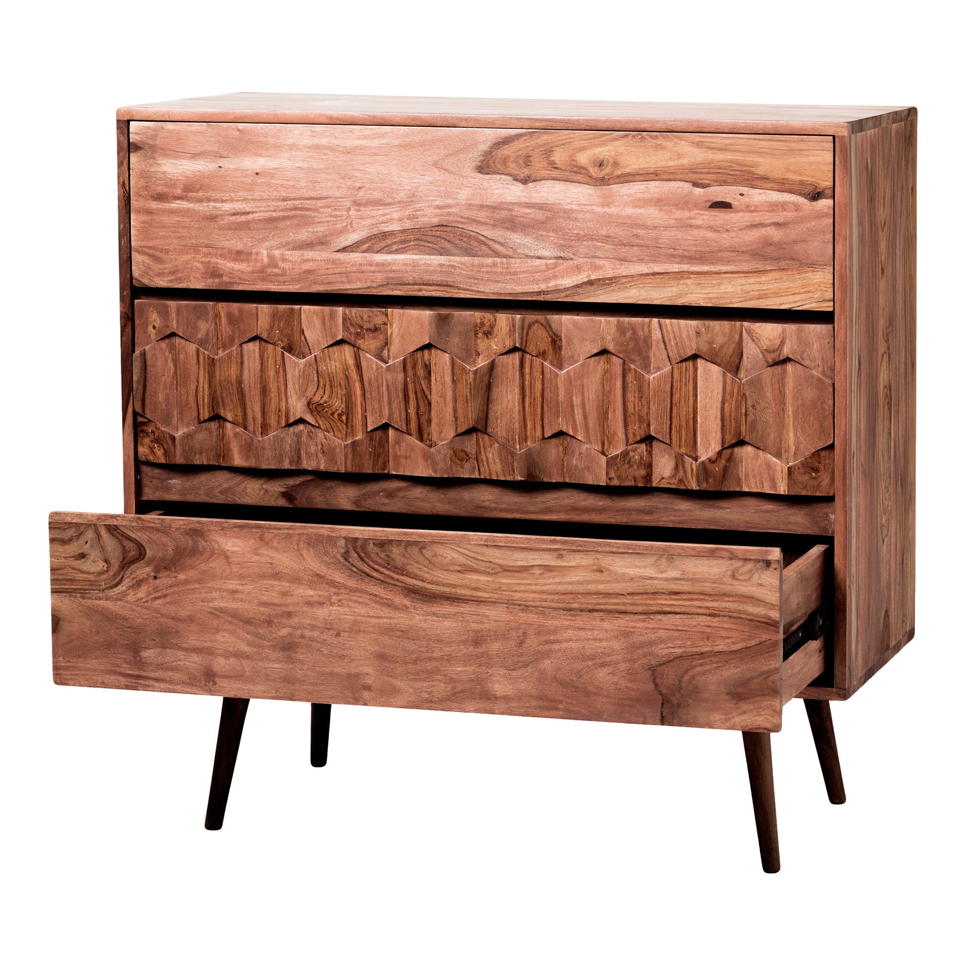 Moes Home Dressers O2 Natural Mid-Century Modern Furniture