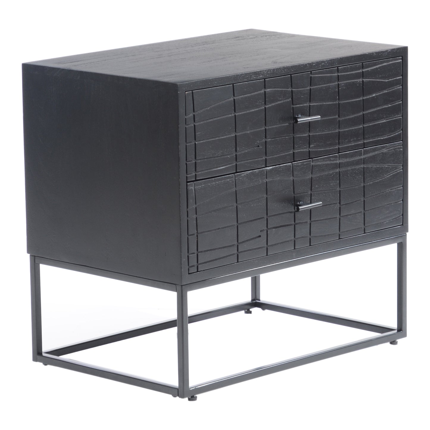 Moes Home Nightstands ATELIER Black Contemporary Furniture