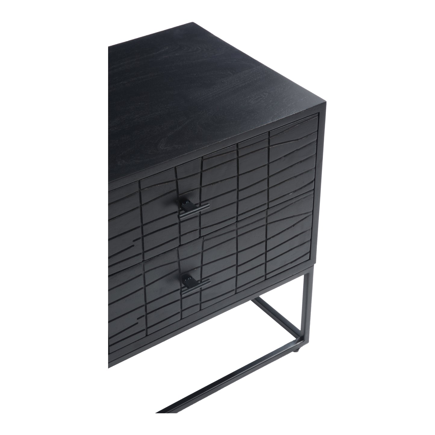 Moes Home Nightstands ATELIER Black Contemporary Furniture