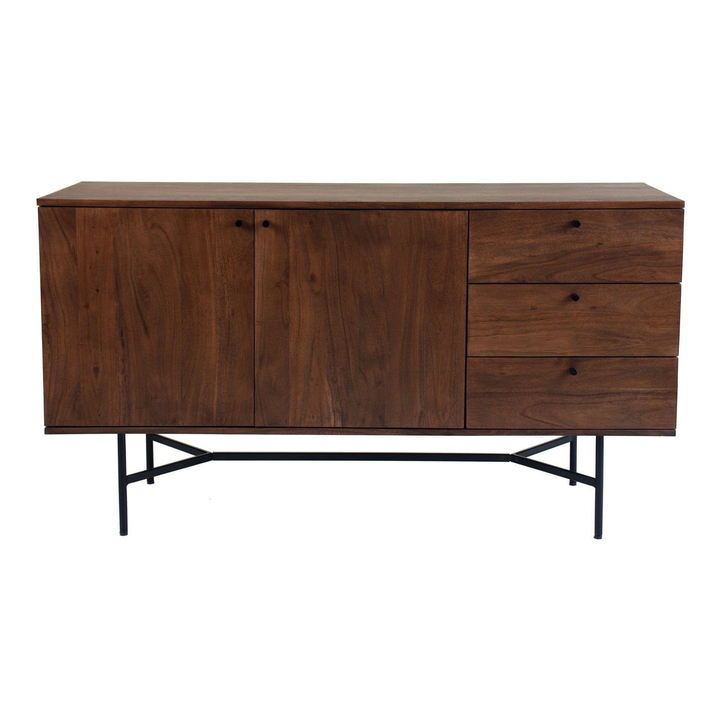 Moes Home Sideboards Beck Brown Modern Furniture