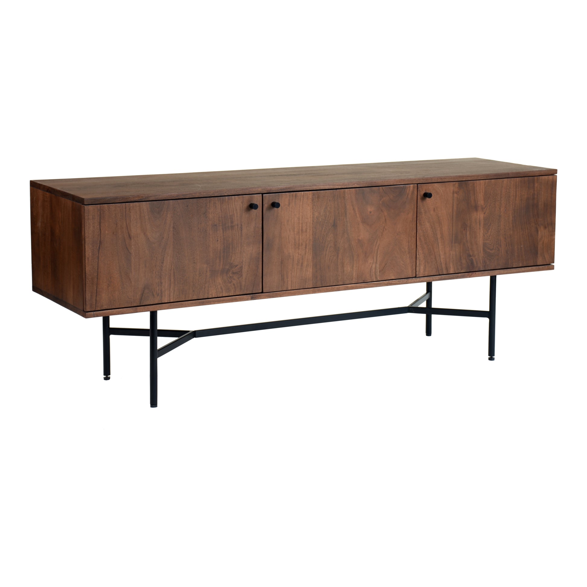 Moes Home Media Units Beck Brown Mid-Century Modern Furniture