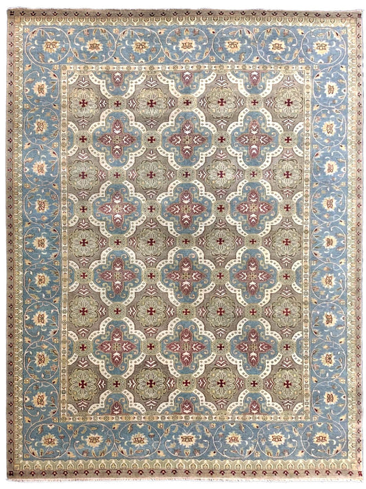 Artisan Cameron Lt.Blue Traditional Knotted Rug - Rugs - Artisan - Atlanta Designer Rugs