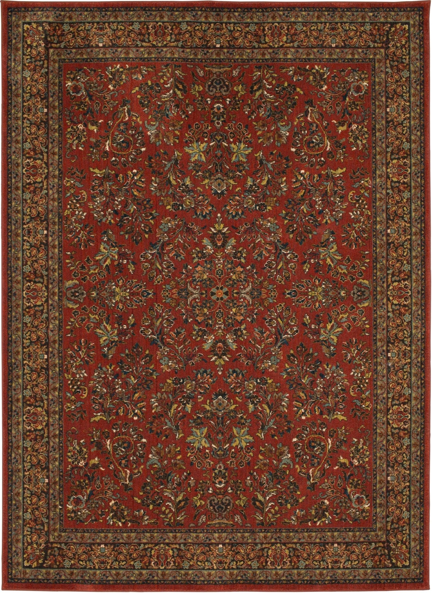 Karastan Spice Market 91648 Garnet Traditional Machinemade Rug - Rugs - Karastan - Atlanta Designer Rugs