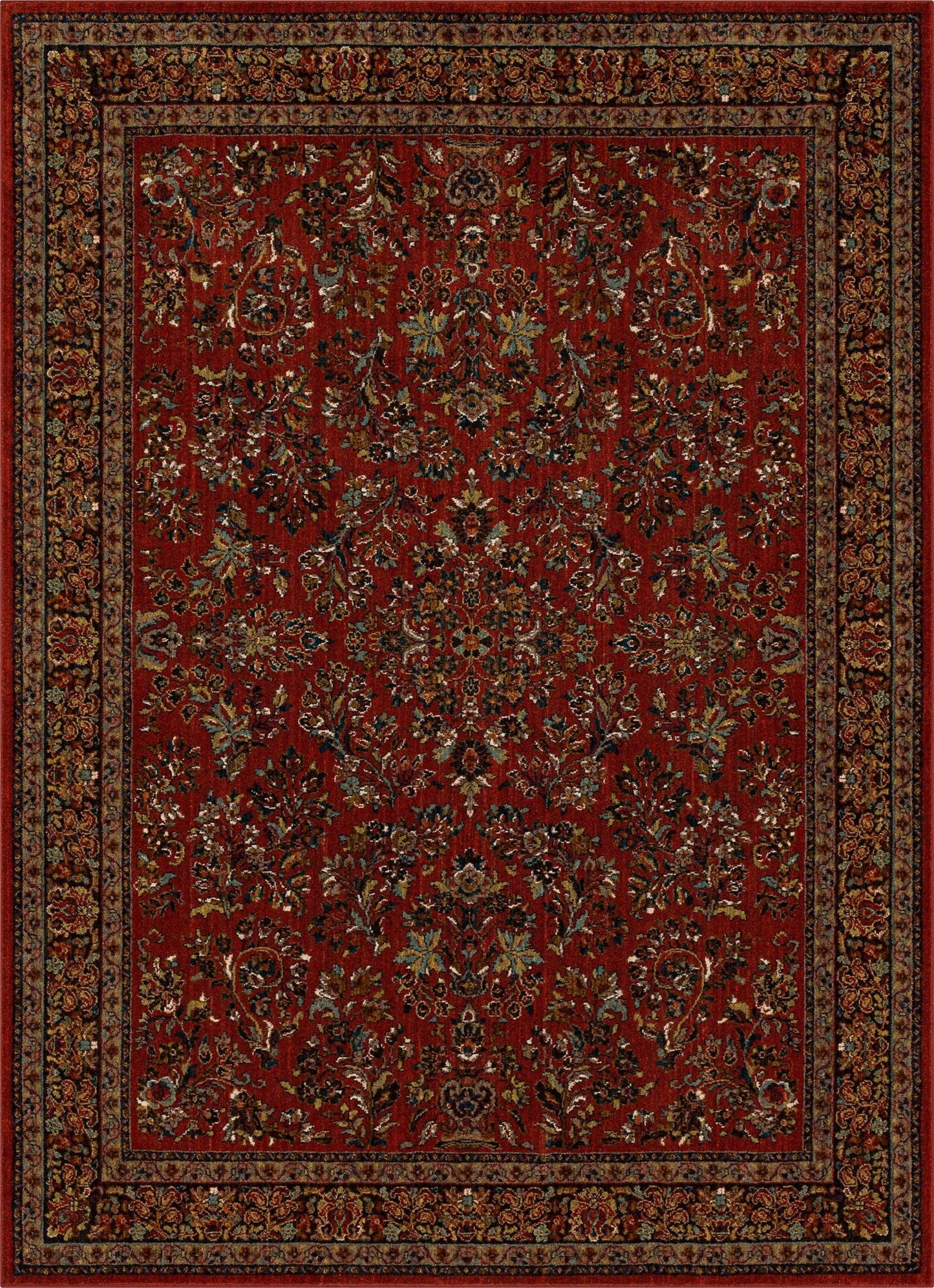 Karastan Spice Market 91648 Garnet Traditional Machinemade Rug - Rugs - Karastan - Atlanta Designer Rugs