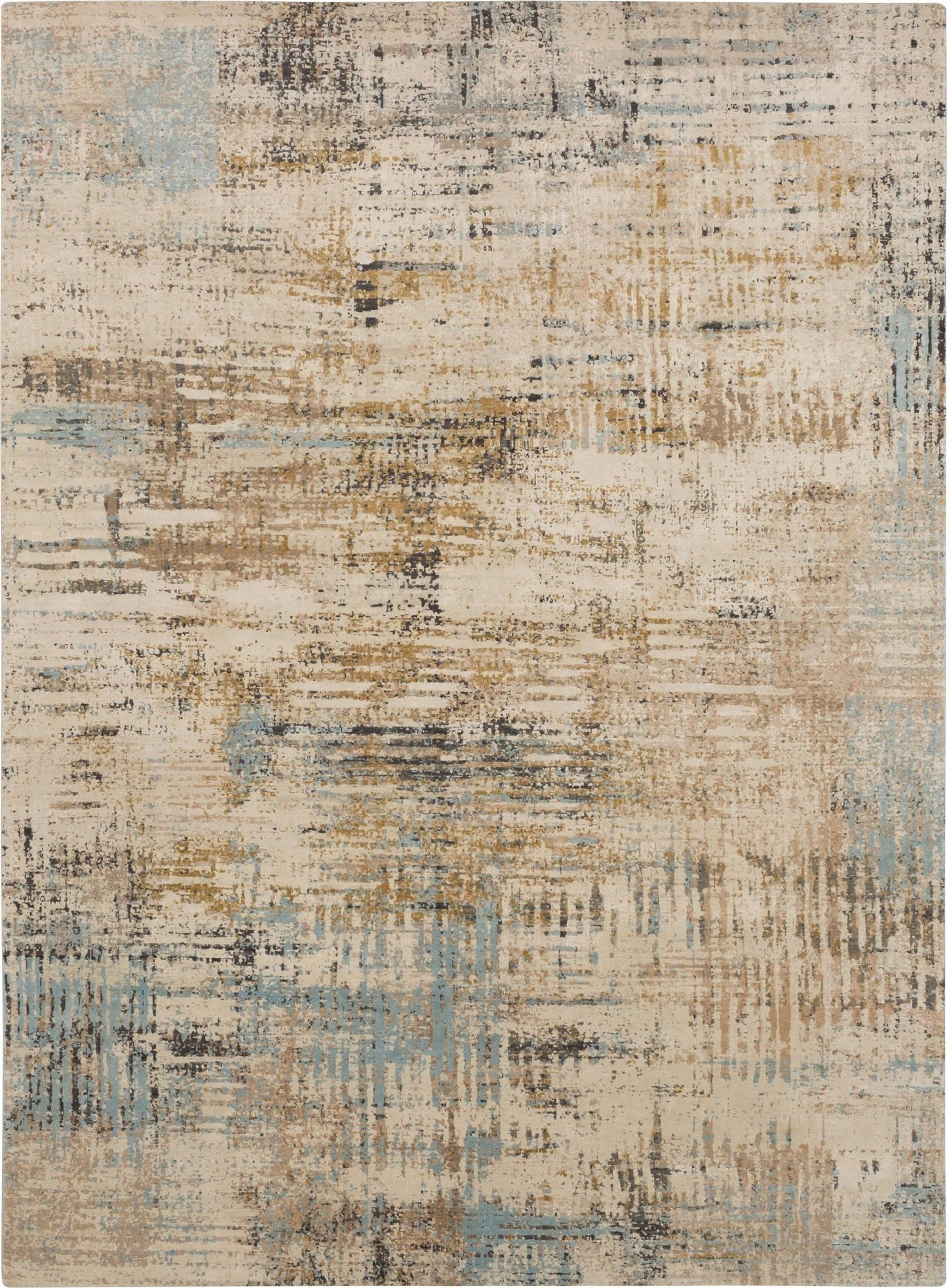 Karastan Bespoke RG138 Ivory Modern/Contemporary Knotted Rug - Rugs - Karastan - Atlanta Designer Rugs