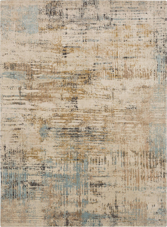 Karastan Bespoke RG138 Ivory Modern/Contemporary Knotted Rug - Rugs - Karastan - Atlanta Designer Rugs