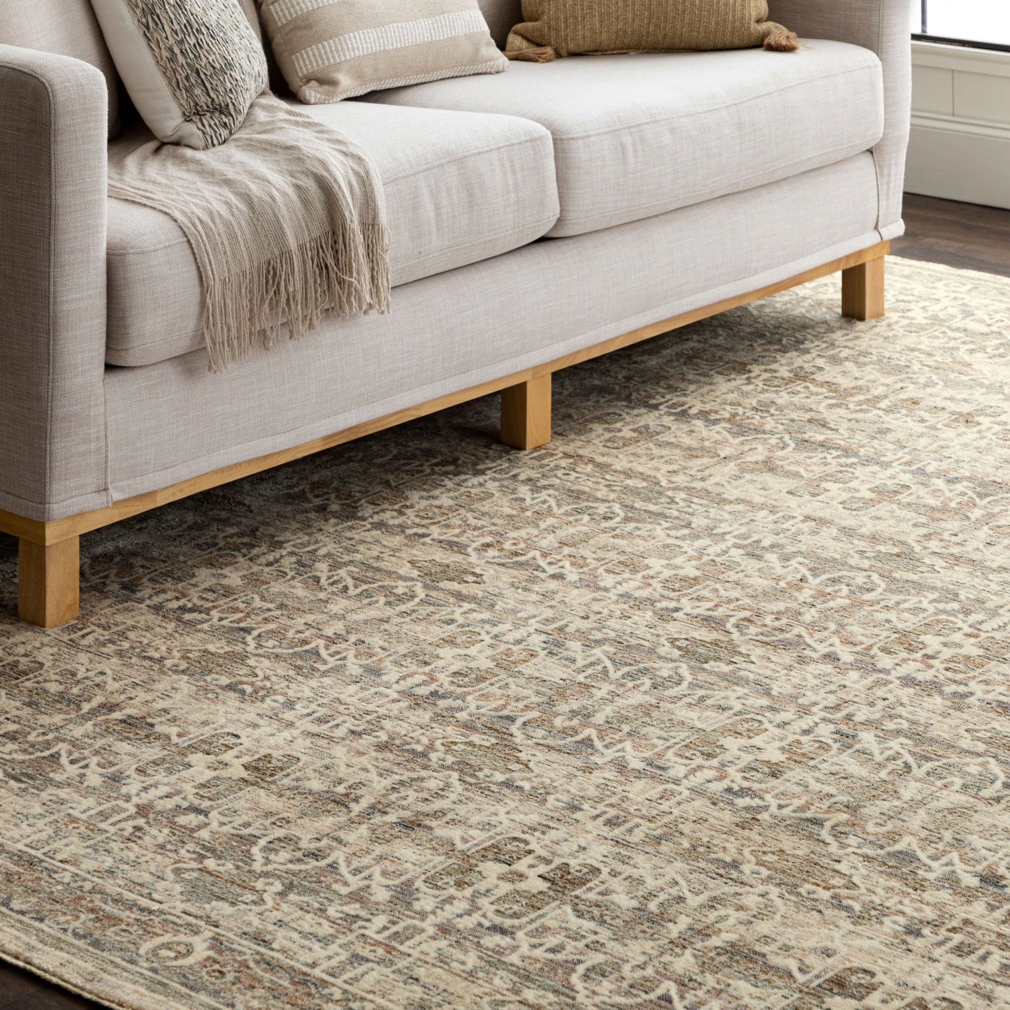 Karastan Divina R1154 Grey Machinemade Rug - Rugs - Karastan - Atlanta Designer Rugs