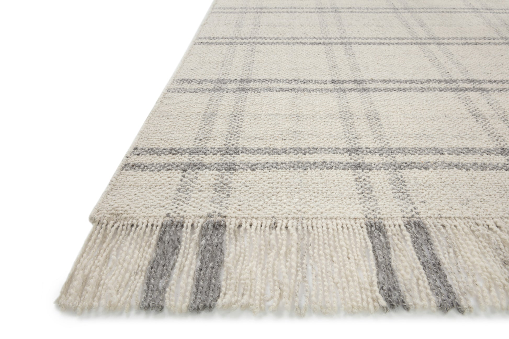 Magnolia Home Caleb CAL-01 Natural Grey Contemporary Hand Woven Rug