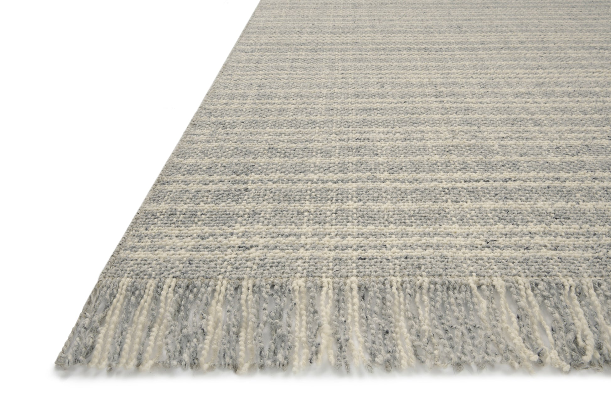 Magnolia Home Caleb CAL-02 Grey Natural Contemporary Hand Woven Rug