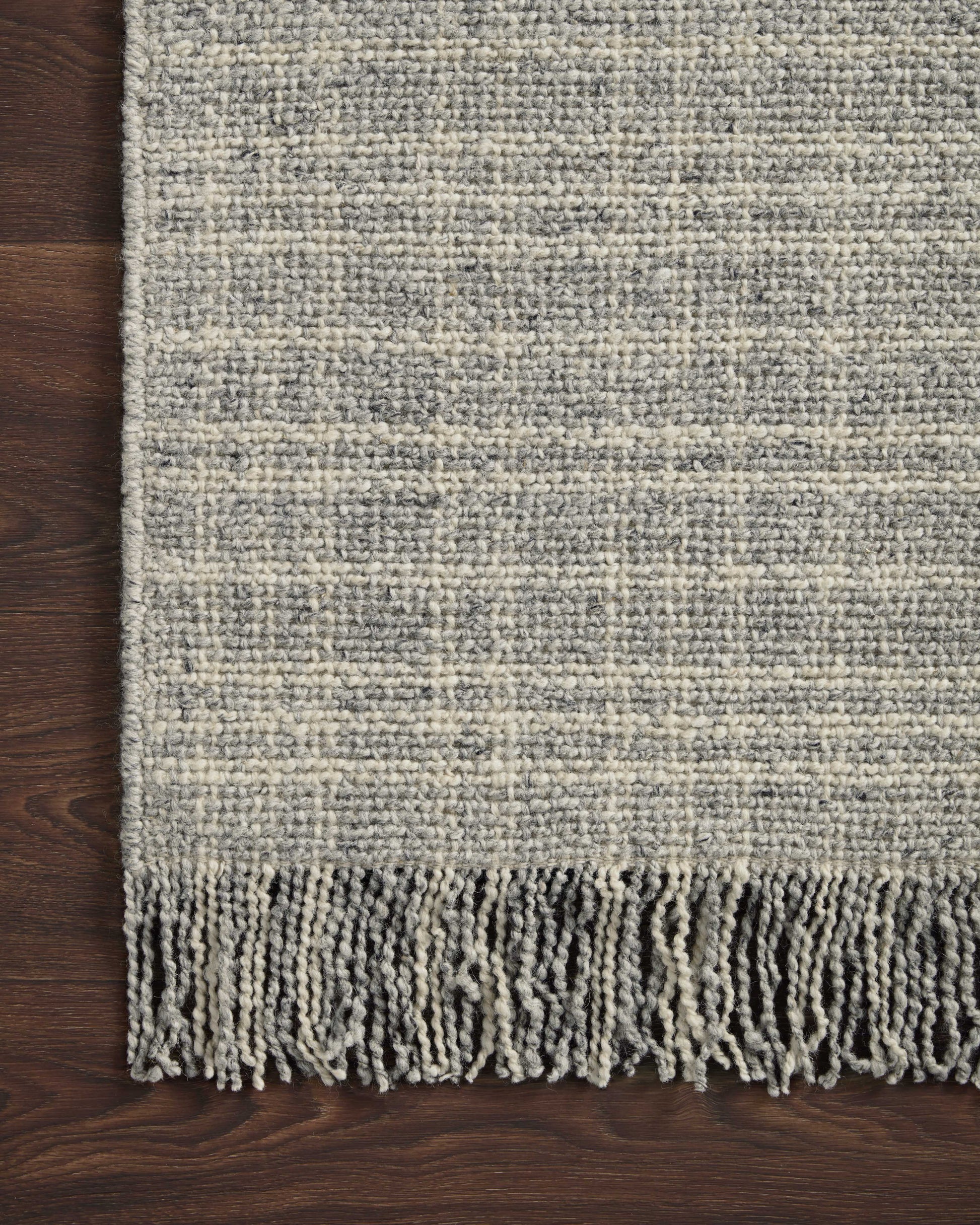 Magnolia Home Caleb CAL-02 Grey Natural Contemporary Hand Woven Rug