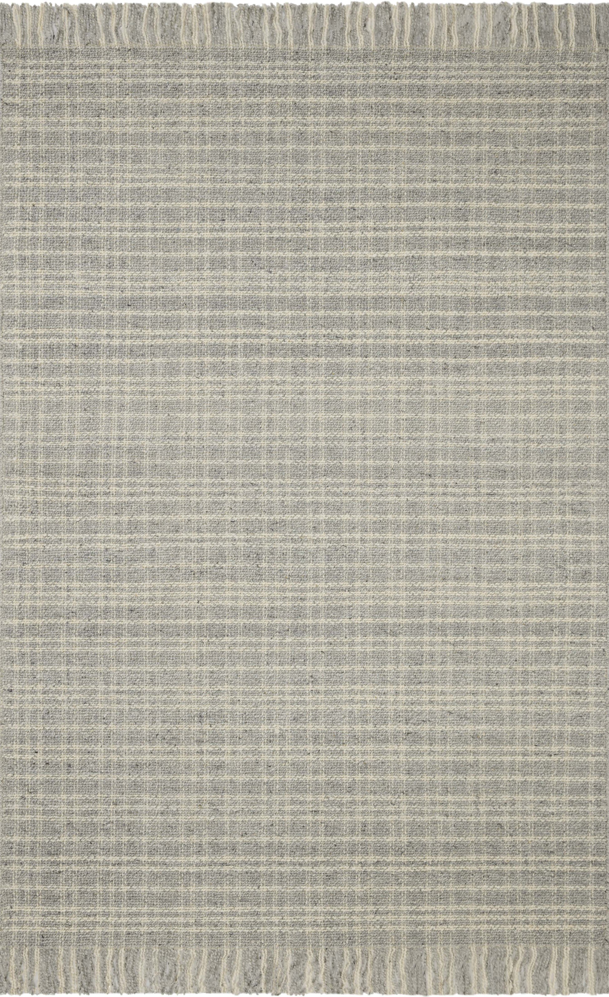 Magnolia Home Caleb CAL-02 Grey Natural Contemporary Hand Woven Rug