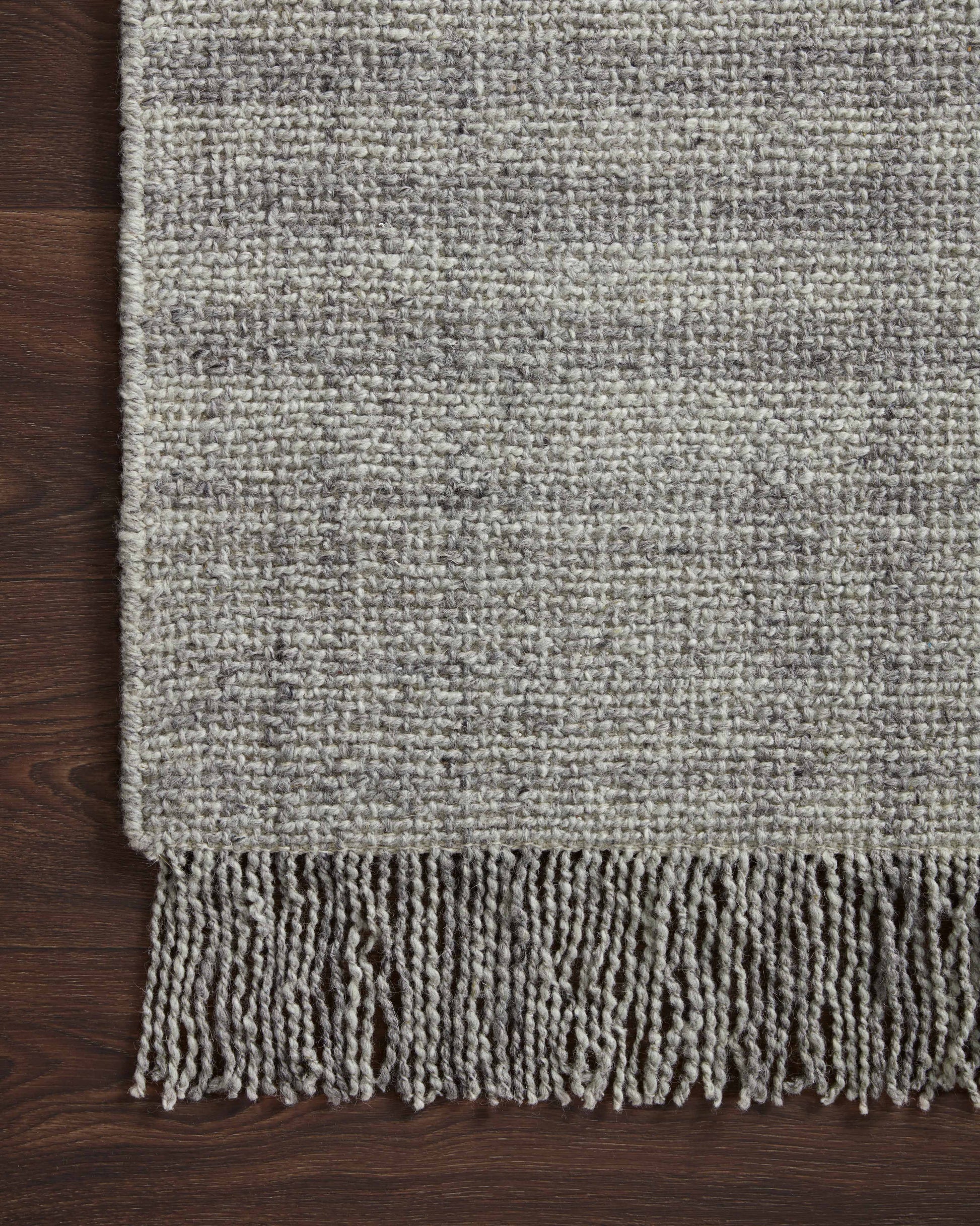 Magnolia Home Caleb CAL-03 Grey Dk. Grey Contemporary Hand Woven Rug