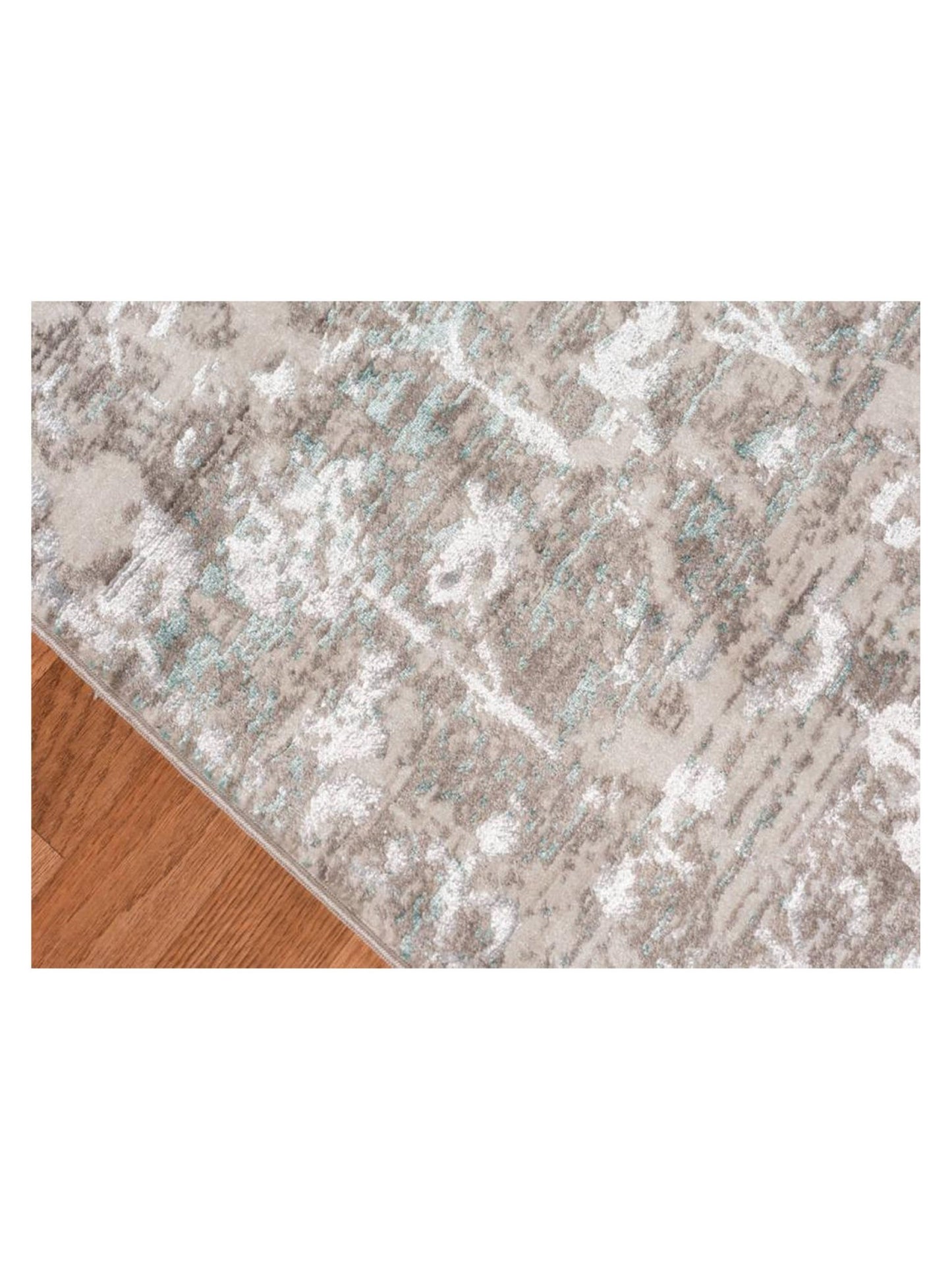 Limited Rosy RO - 522 Aqua BLUE Transitional Machinemade Rug - Rugs - Limited - Atlanta Designer Rugs