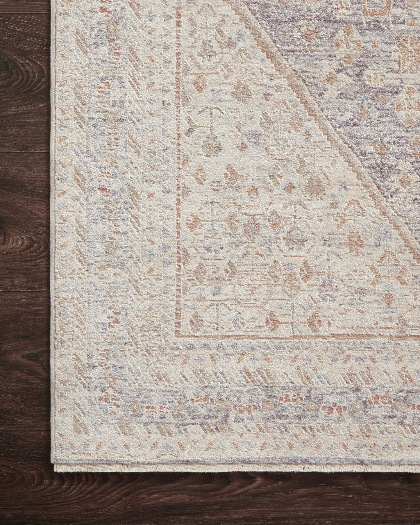 Magnolia Home Carlisle CAR-03 Blue Ivory Traditional Power Loomed Rug