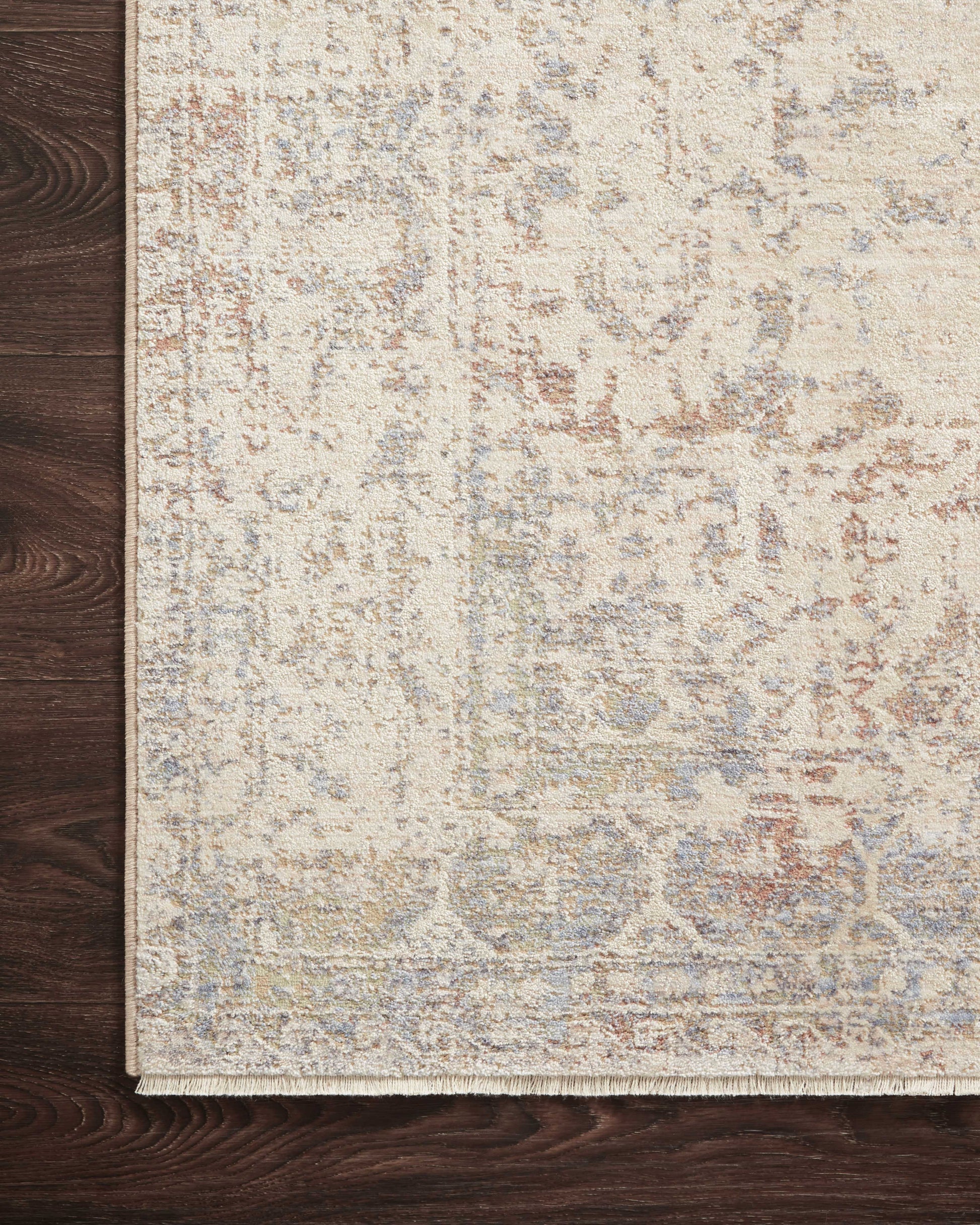 Magnolia Home Carlisle CAR-05 Ivory Multi Traditional Power Loomed Rug