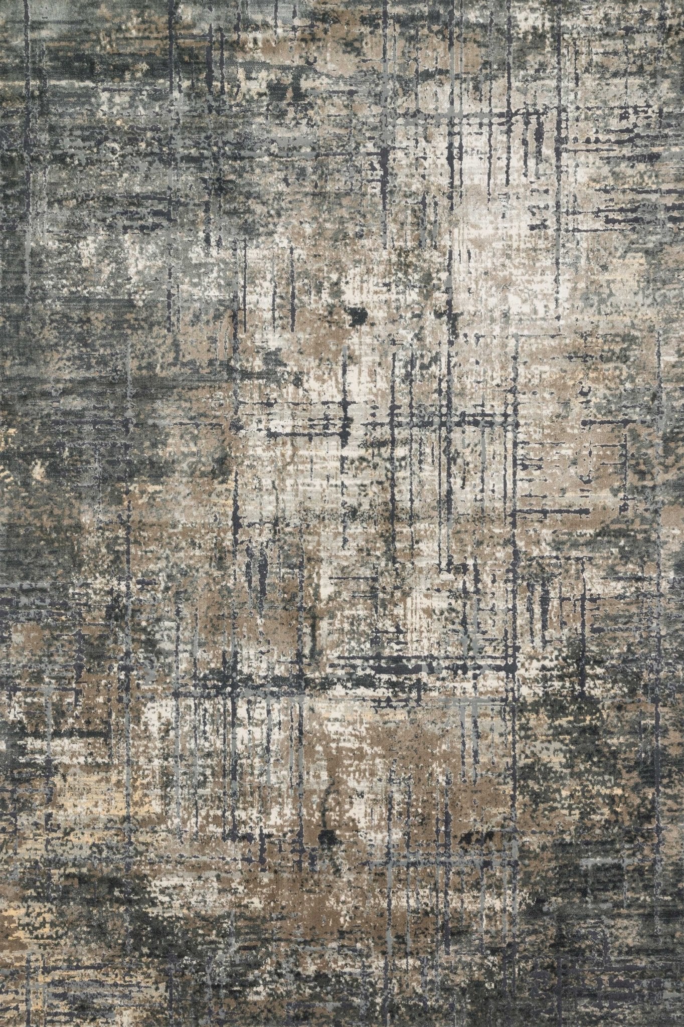 Loloi Cascade CAS - 02 Marine Grey Contemporary Power Loomed Rug - Rugs - Loloi - Atlanta Designer Rugs