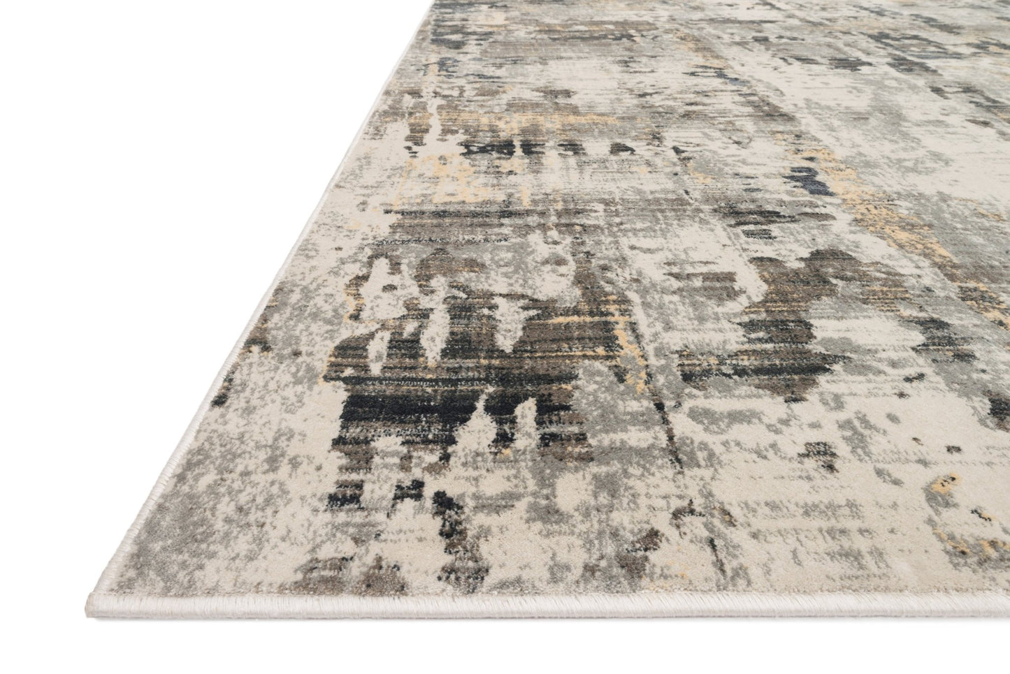 Loloi Cascade CAS - 04 Ivory Natural Contemporary Power Loomed Rug - Rugs - Loloi - Atlanta Designer Rugs