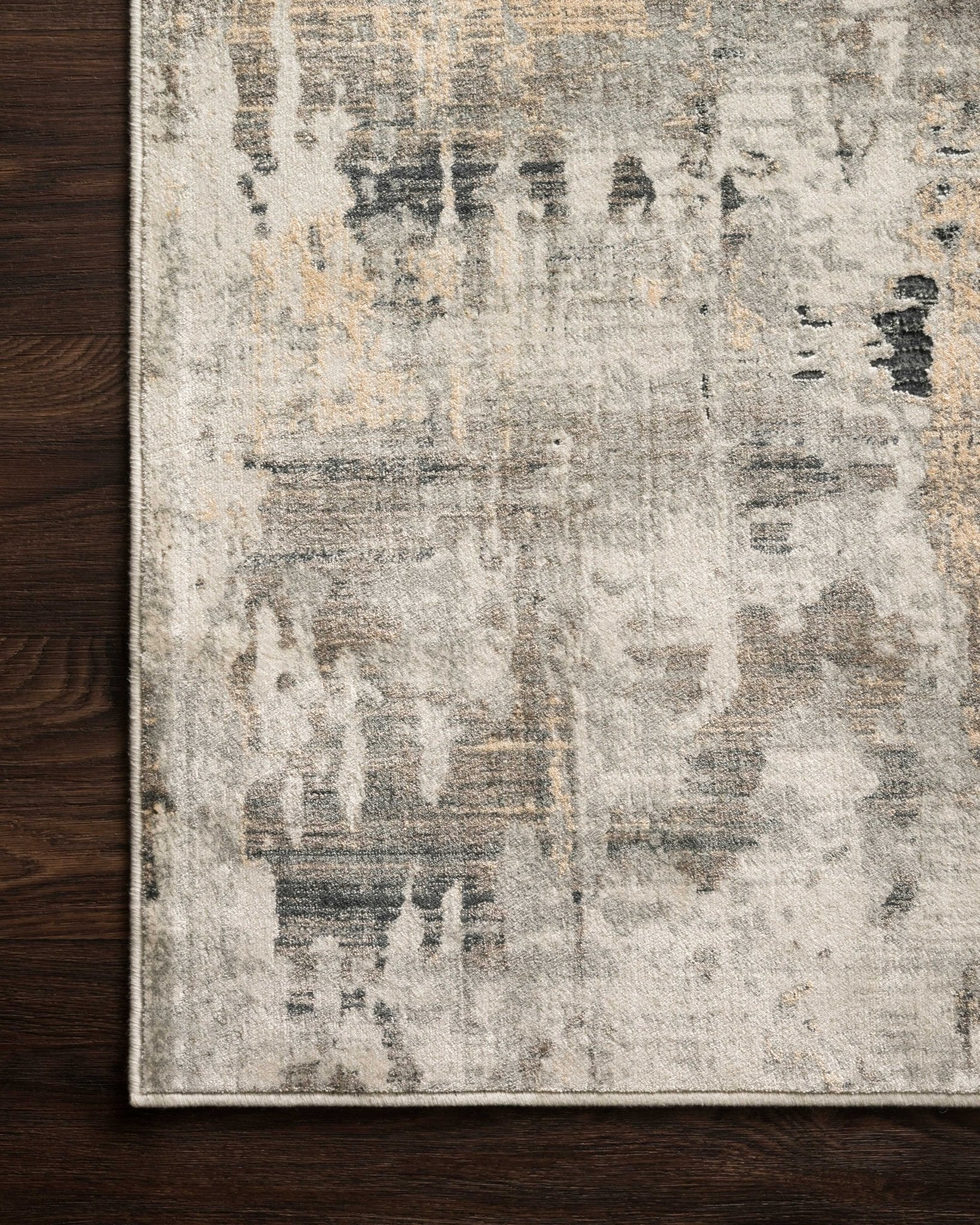 Loloi Cascade CAS - 04 Ivory Natural Contemporary Power Loomed Rug - Rugs - Loloi - Atlanta Designer Rugs