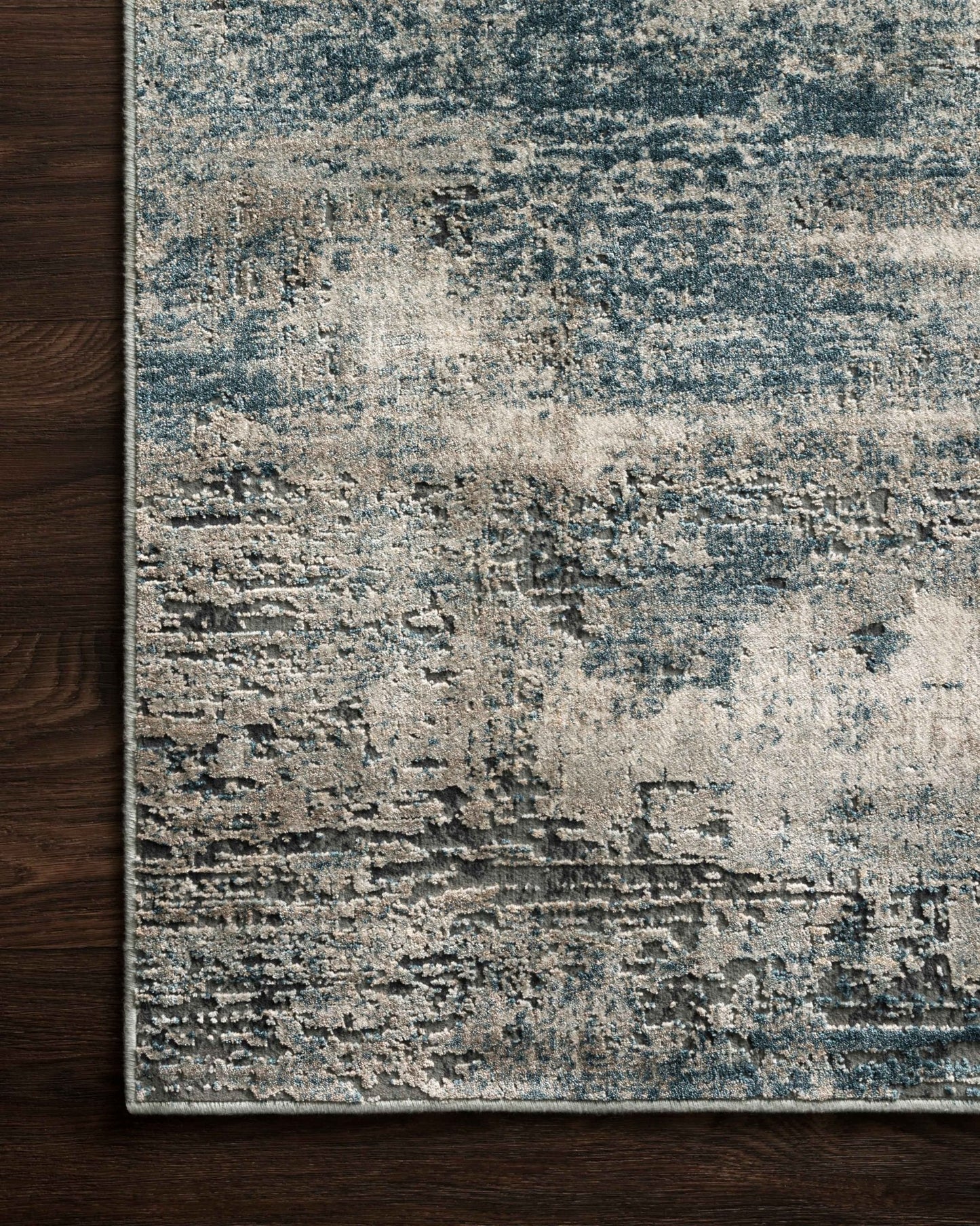 Loloi Cascade CAS - 05 Ocean Grey Contemporary Power Loomed Rug - Rugs - Loloi - Atlanta Designer Rugs