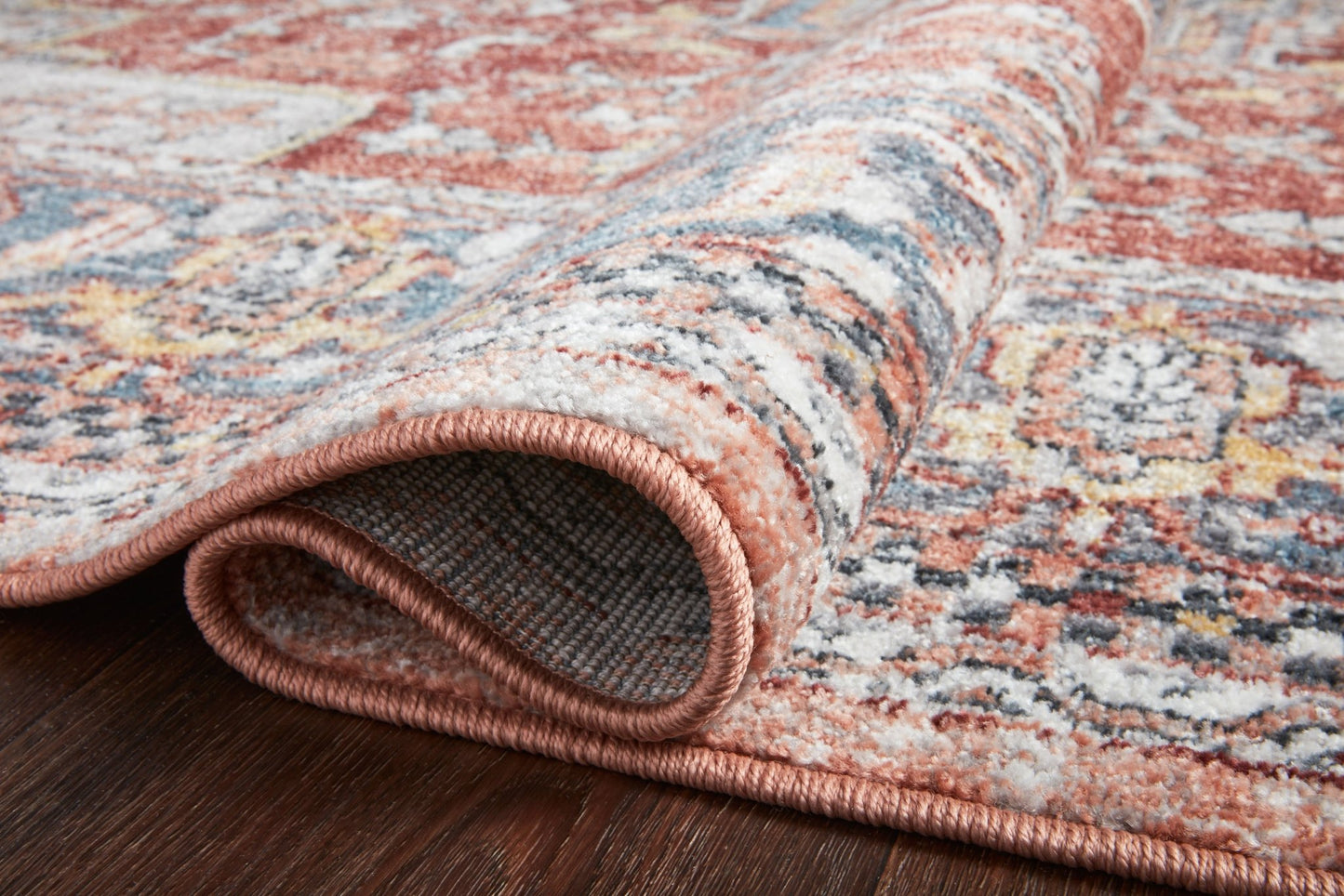 Loloi II Cassandra CSN - 01 Rust Multi Traditional Power Loomed Rug - Rugs - Loloi II - Atlanta Designer Rugs