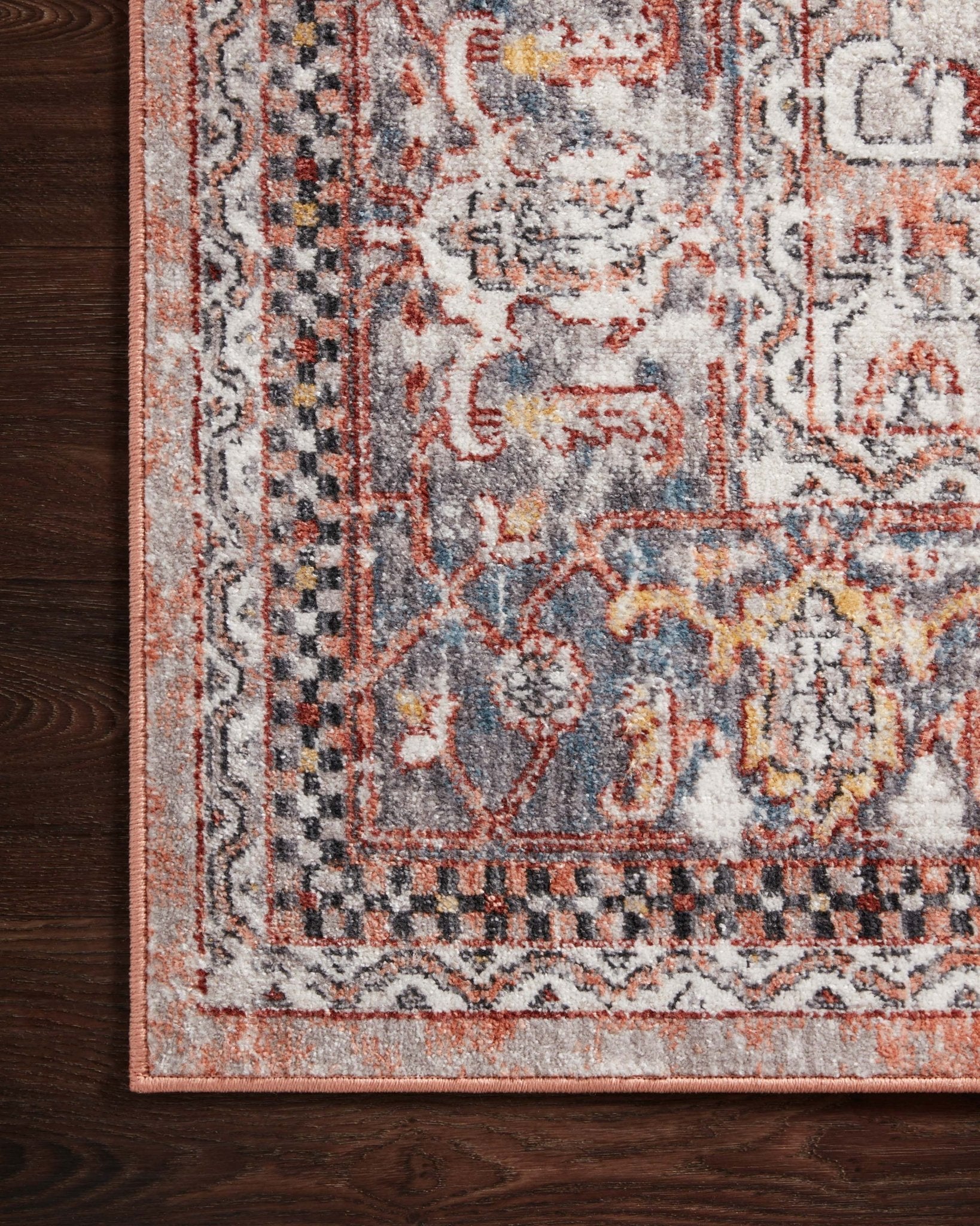 Loloi II Cassandra CSN - 01 Rust Multi Traditional Power Loomed Rug - Rugs - Loloi II - Atlanta Designer Rugs