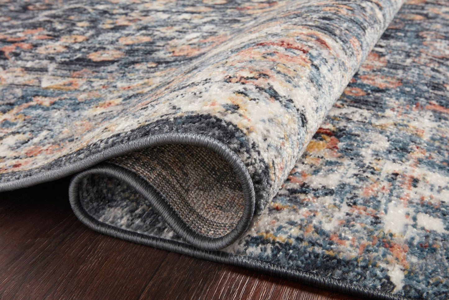 Loloi II Cassandra CSN - 05 Blue Multi Traditional Power Loomed Rug - Rugs - Loloi II - Atlanta Designer Rugs