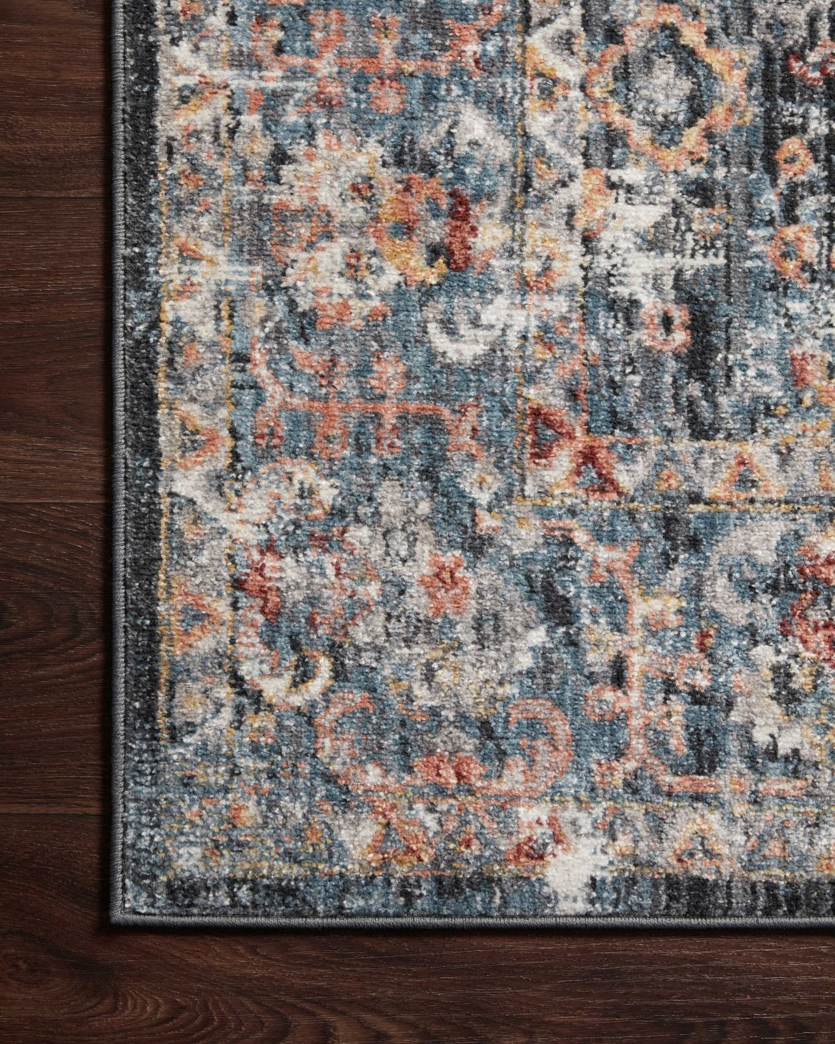 Loloi II Cassandra CSN - 05 Blue Multi Traditional Power Loomed Rug - Rugs - Loloi II - Atlanta Designer Rugs