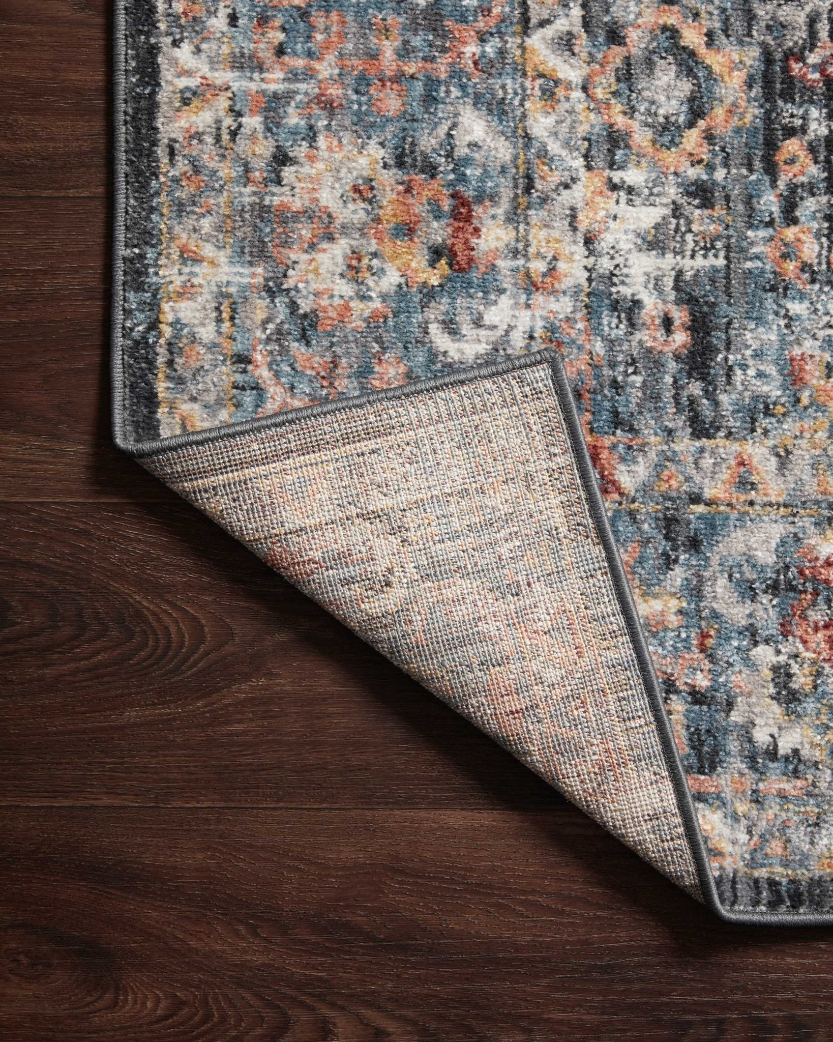 Loloi II Cassandra CSN - 05 Blue Multi Traditional Power Loomed Rug - Rugs - Loloi II - Atlanta Designer Rugs