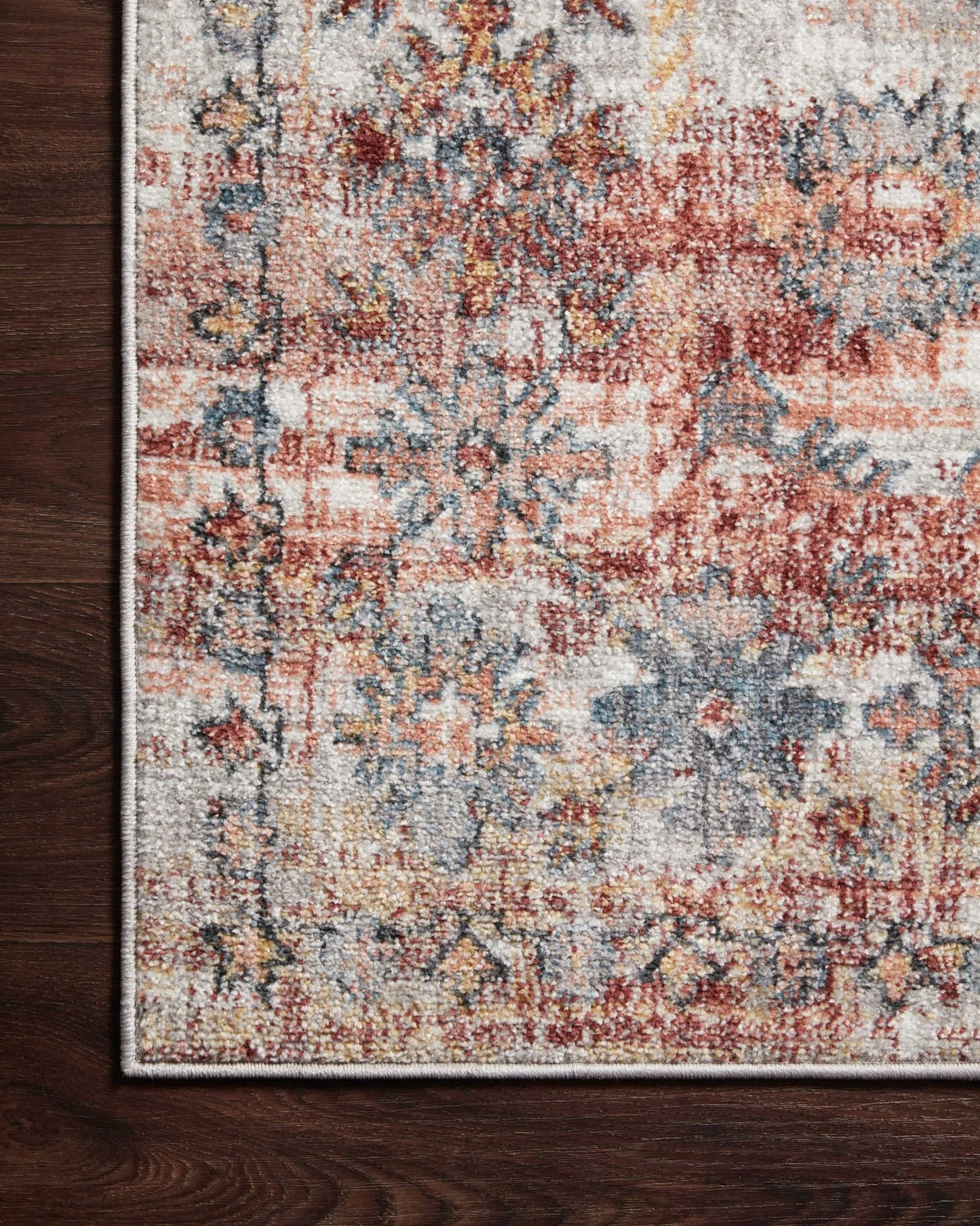 Loloi II Cassandra CSN - 06 Rust Multi Traditional Power Loomed Rug - Rugs - Loloi II - Atlanta Designer Rugs