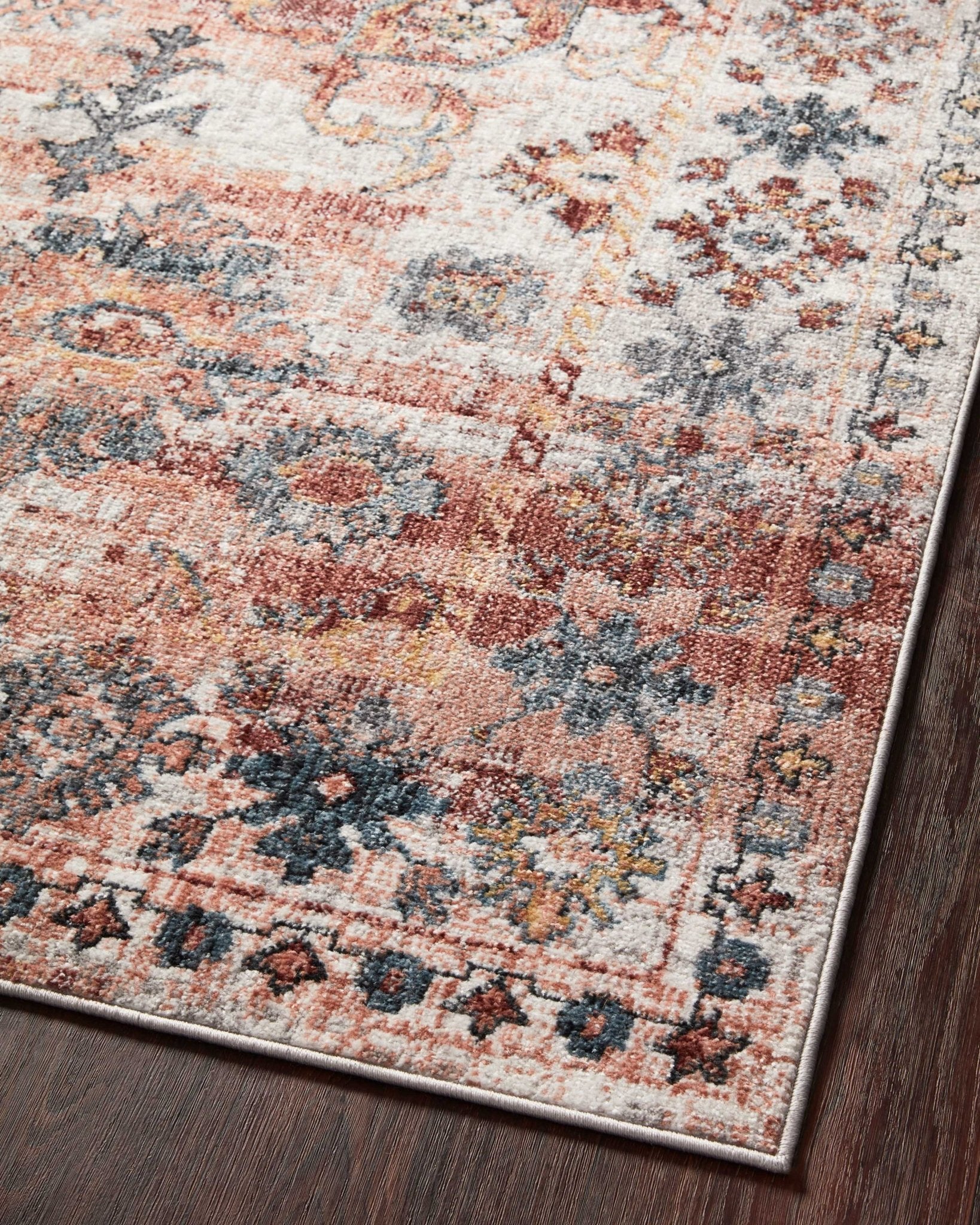 Loloi II Cassandra CSN - 06 Rust Multi Traditional Power Loomed Rug - Rugs - Loloi II - Atlanta Designer Rugs